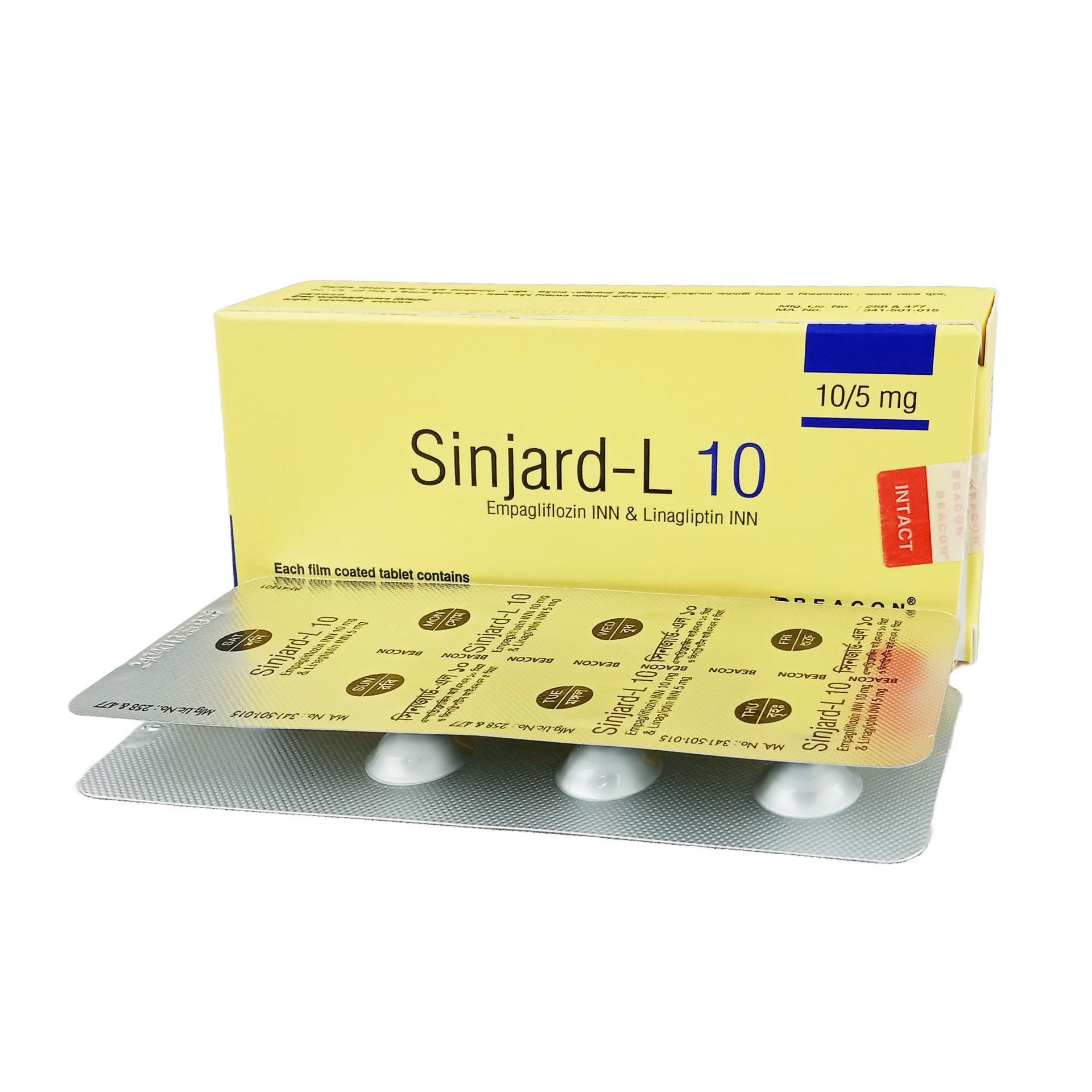 Sinjard- L 10/5 10mg+5mg Tablet