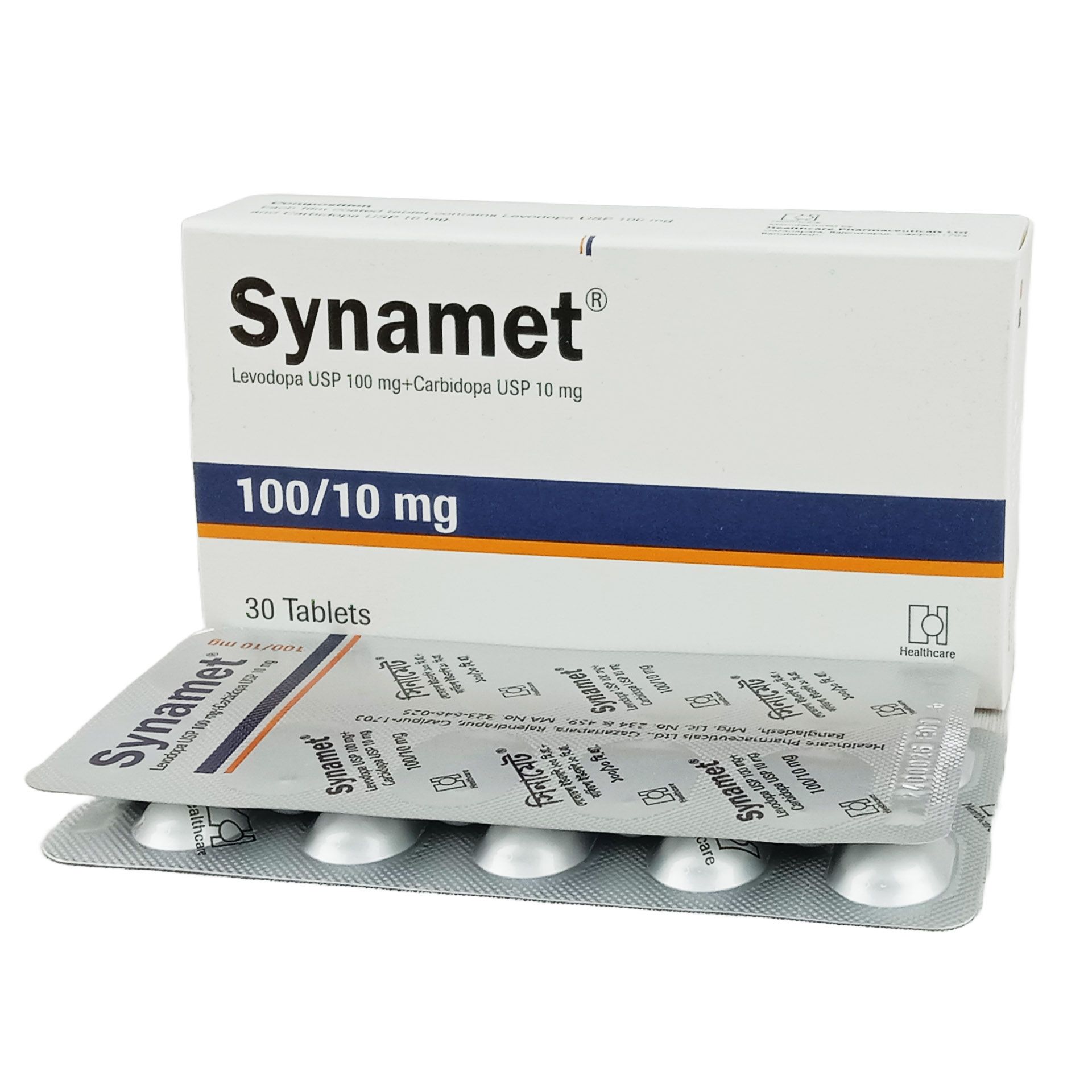 Synamet 110mg+100mg Tablet