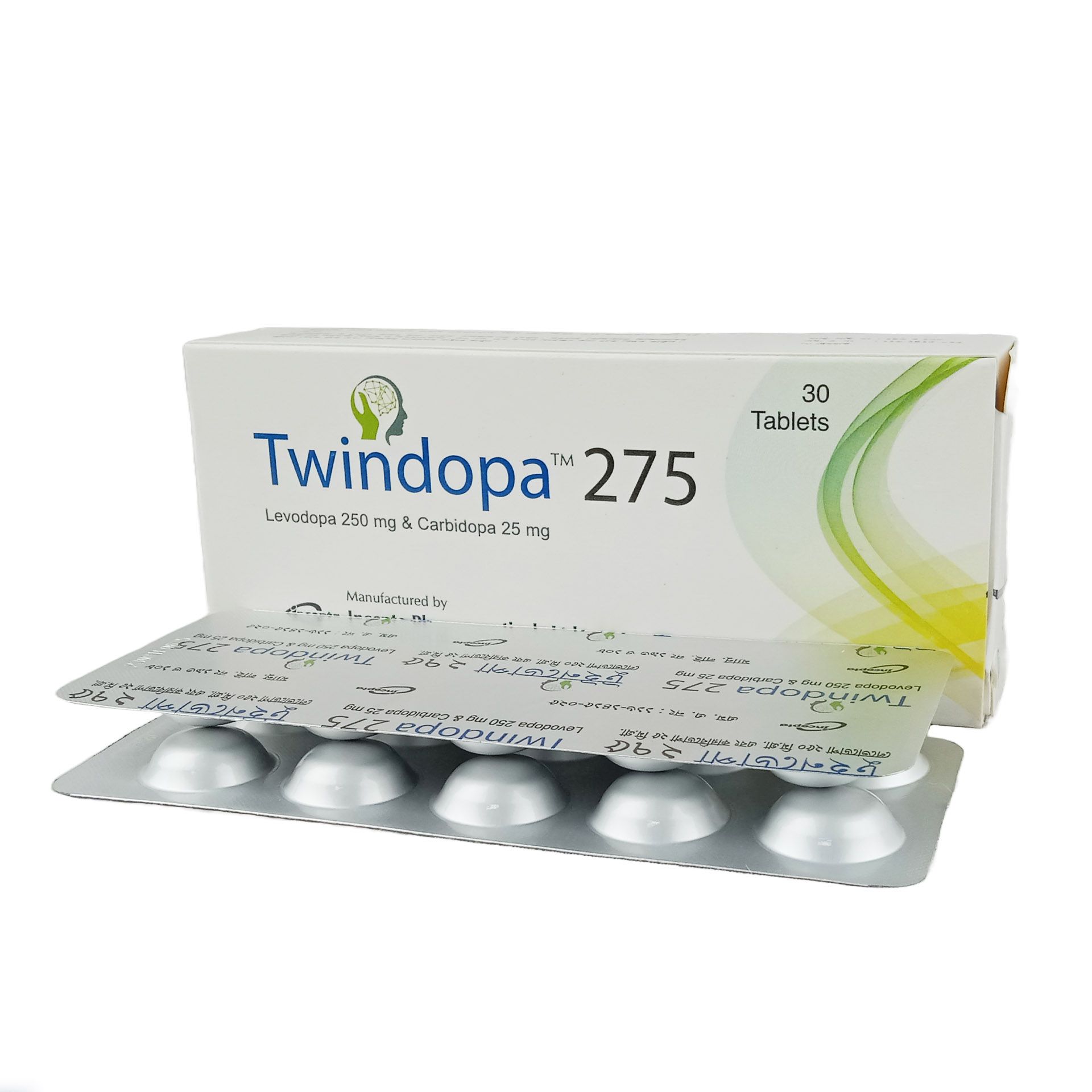 Twindopa 275 25mg+250mg Tablet