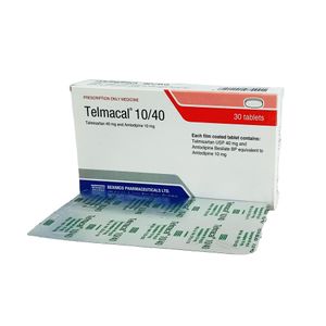 Telmacal 10/40 10mg+40mg Tablet