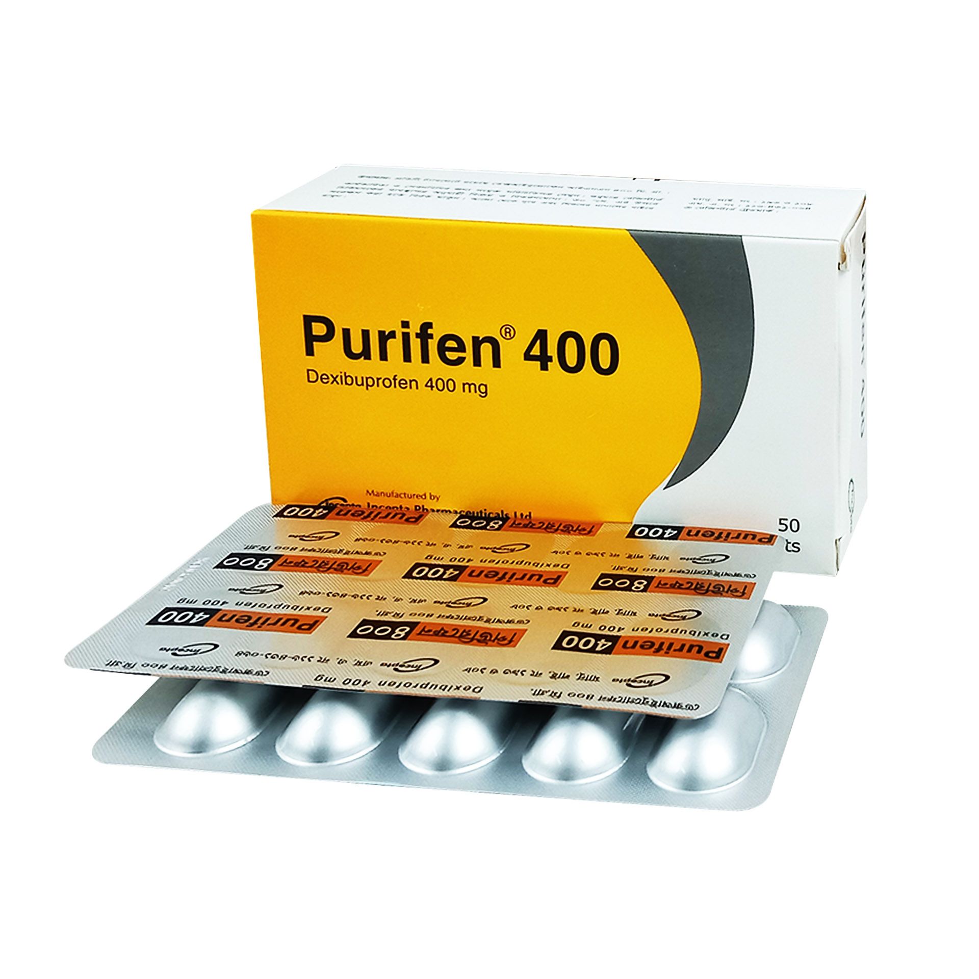 Purifen 400mg Tablet