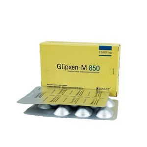 Glipxen M 850 2.5mg+850mg Tablet