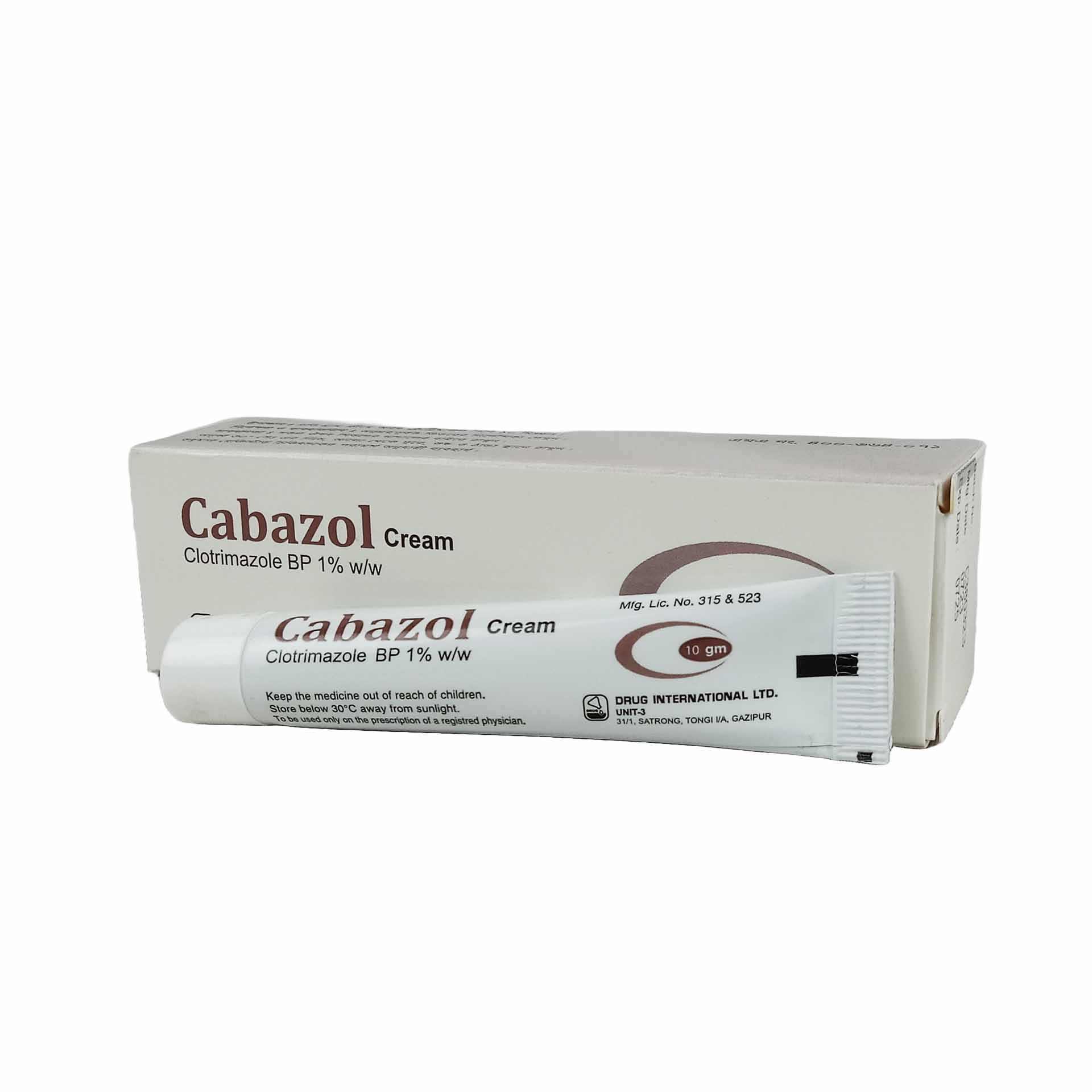 Cabazol 1% Cream