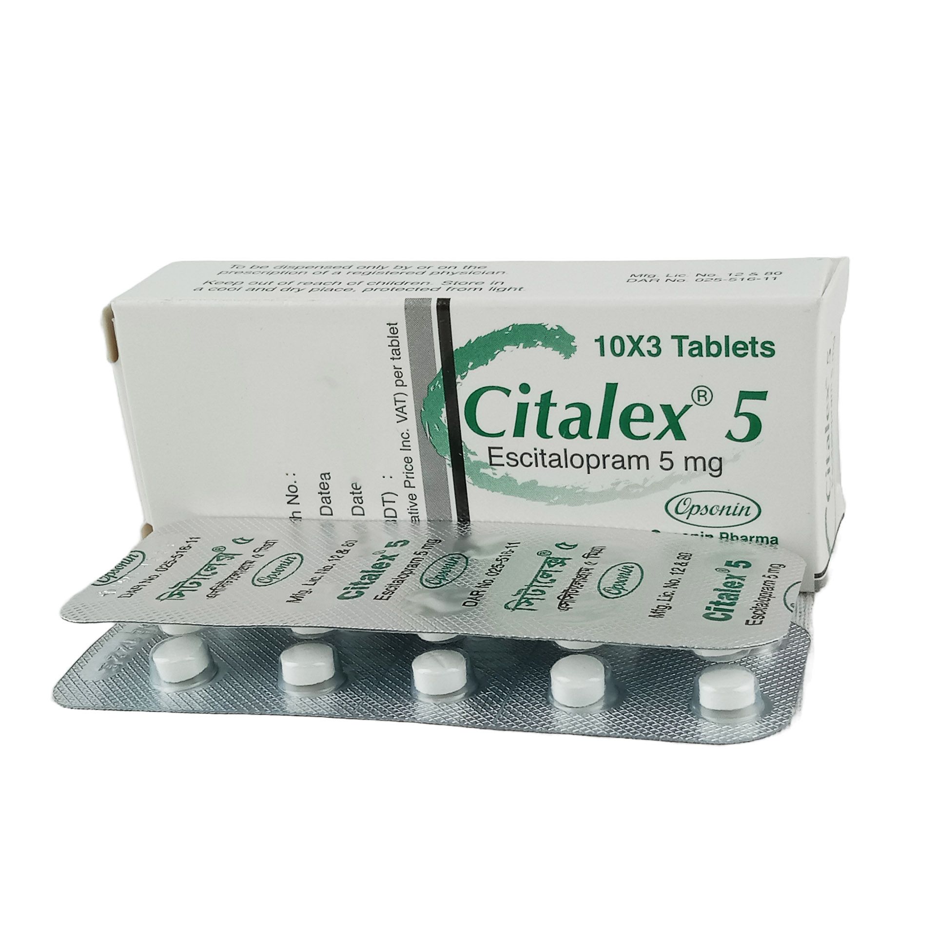 Citalex 5mg Tablet