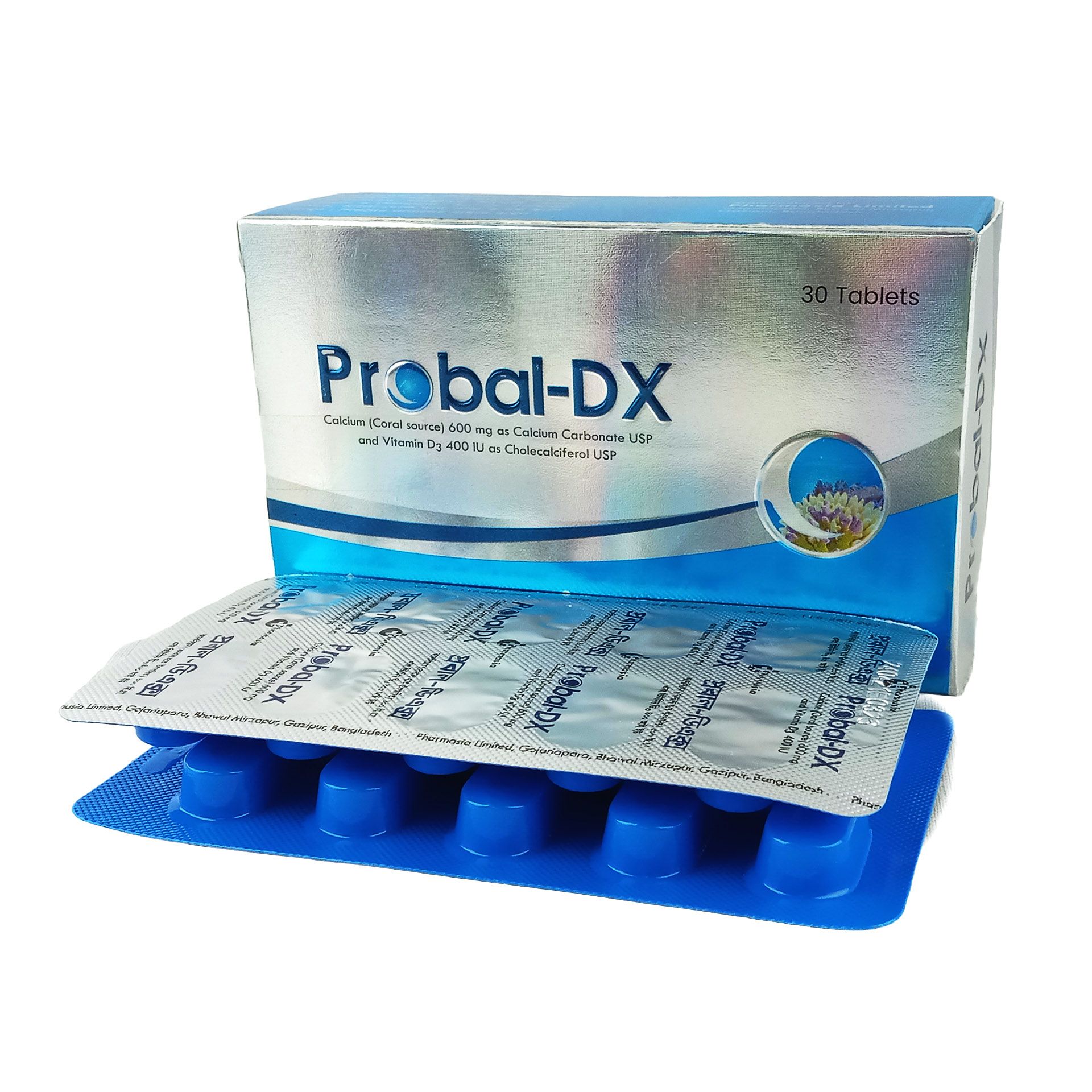 Probal-DX 600mg+400IU Tablet