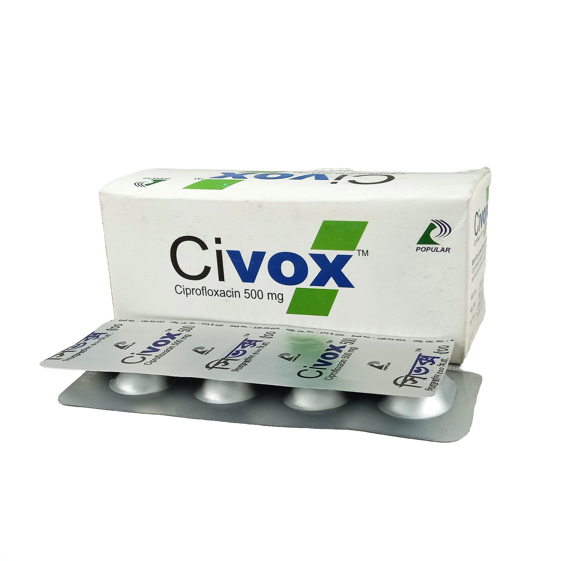 Civox 500mg Tablet