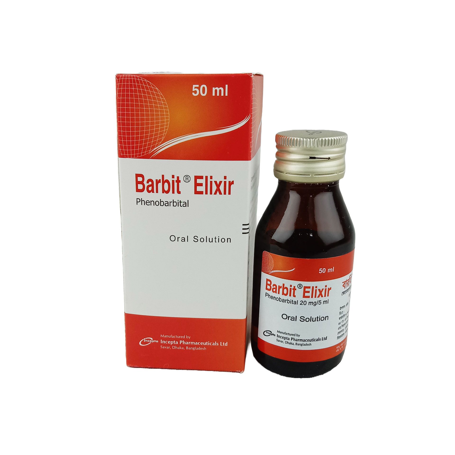 Barbit Elixir (50ml) 20mg/5ml Syrup