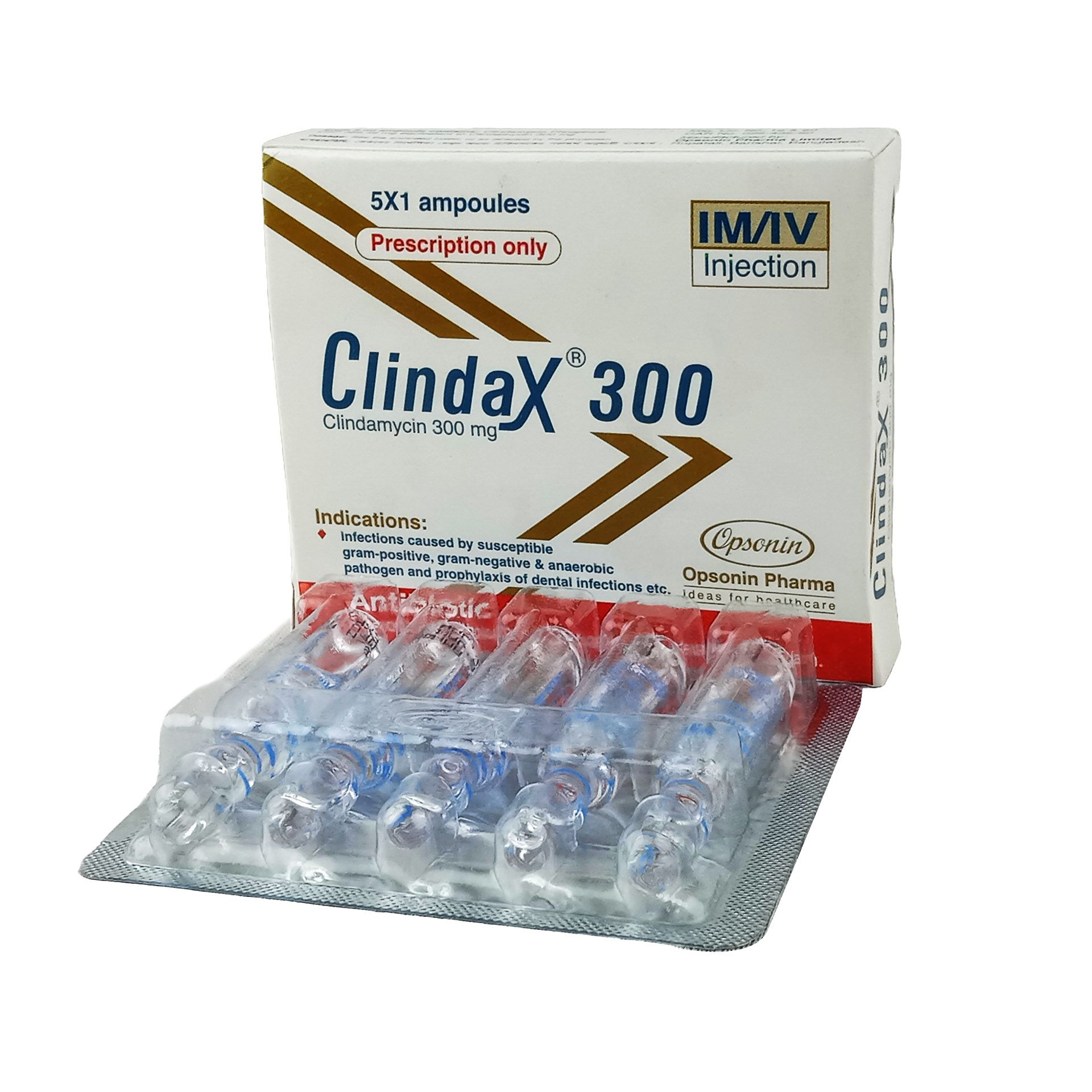 Clindax 300mg/2ml Injection