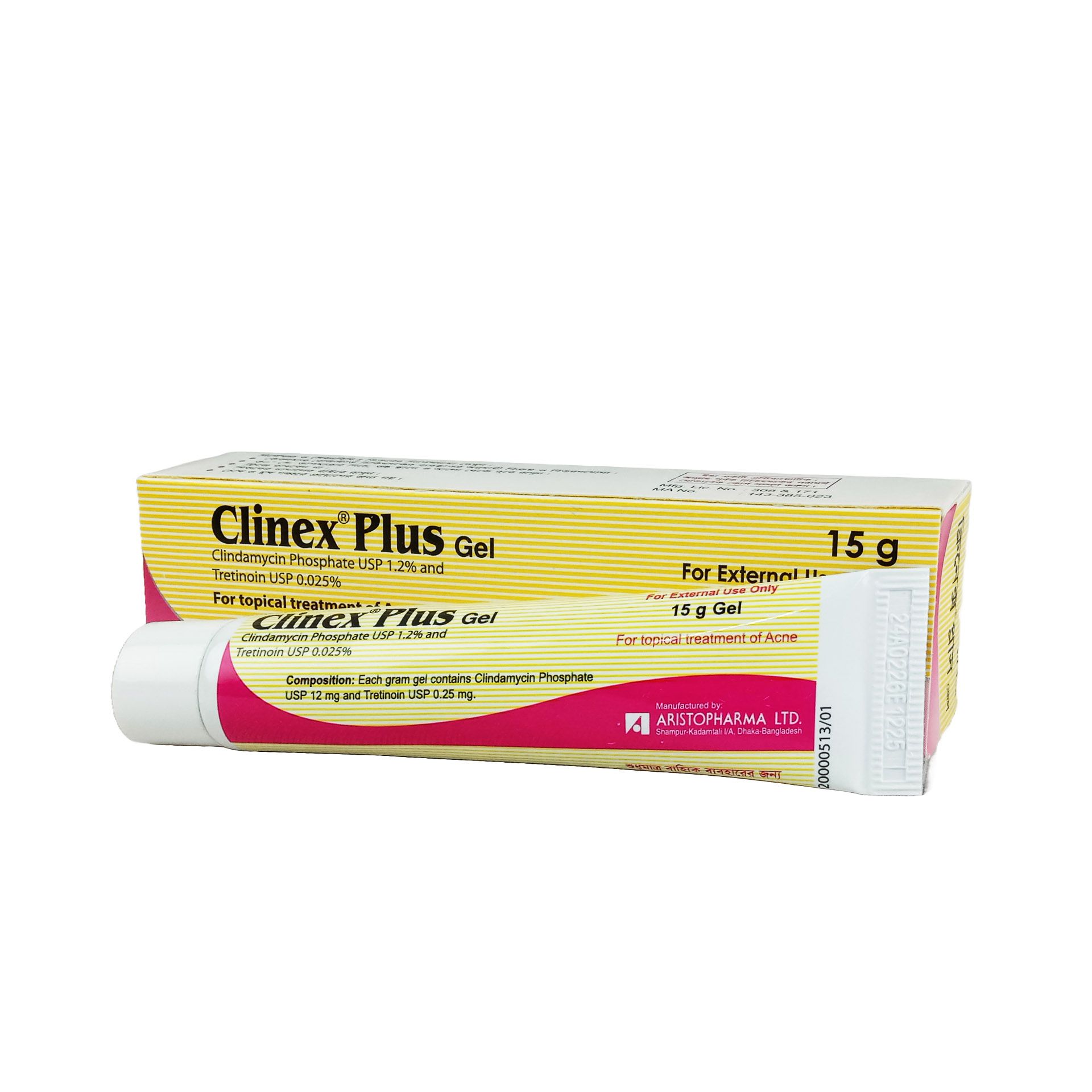 Clinex Plus 1.2gm+.025gm/100gm Gel