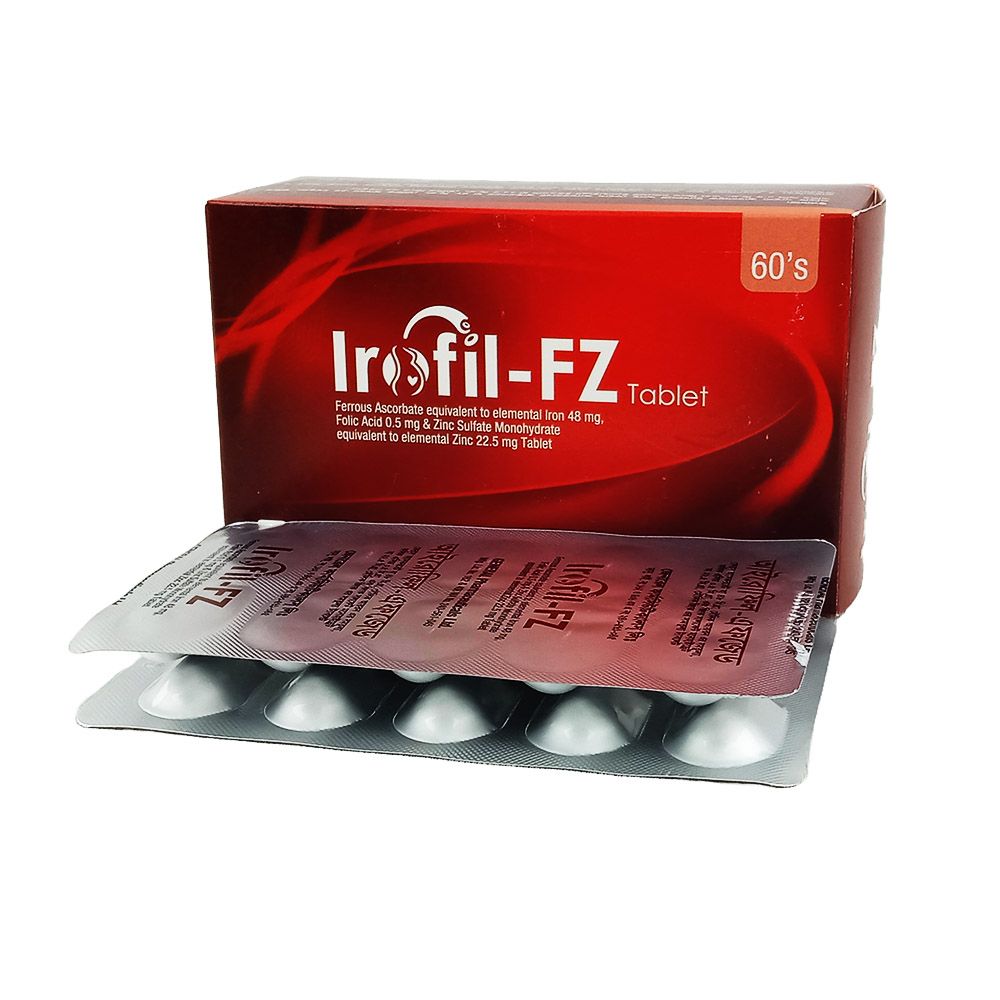 Irofil-Fz 48mg+0.5mg+22.5mg Tablet