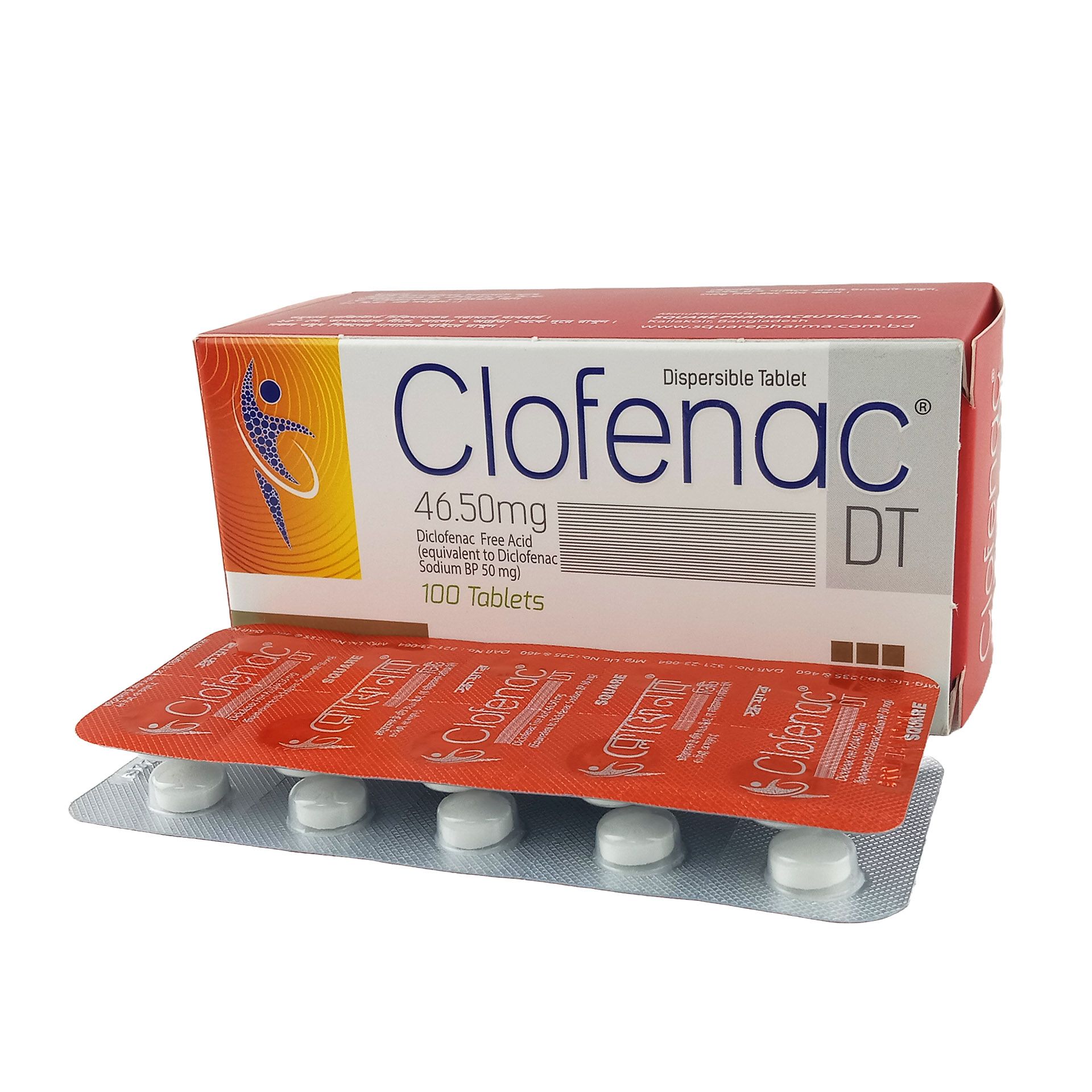 Clofenac DT 46.50mg Tablet