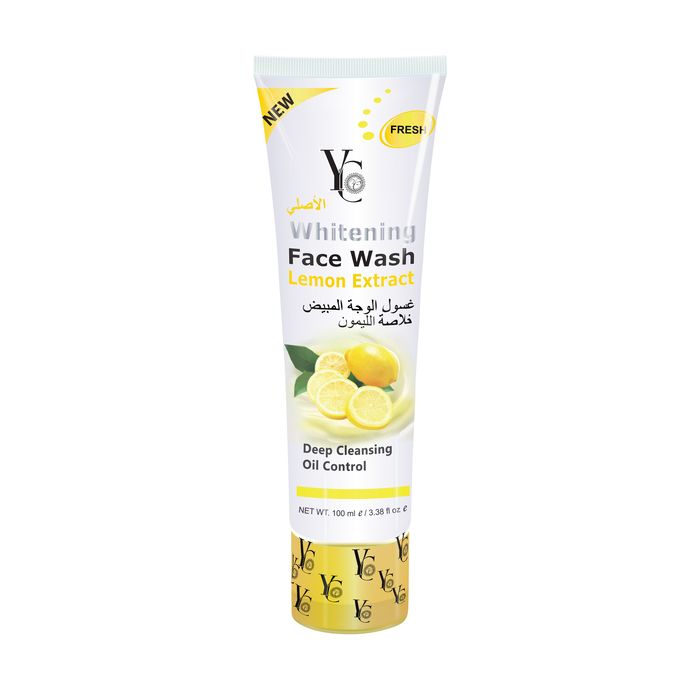 YC Whitening Face Wash Lemon Extract 100ml  