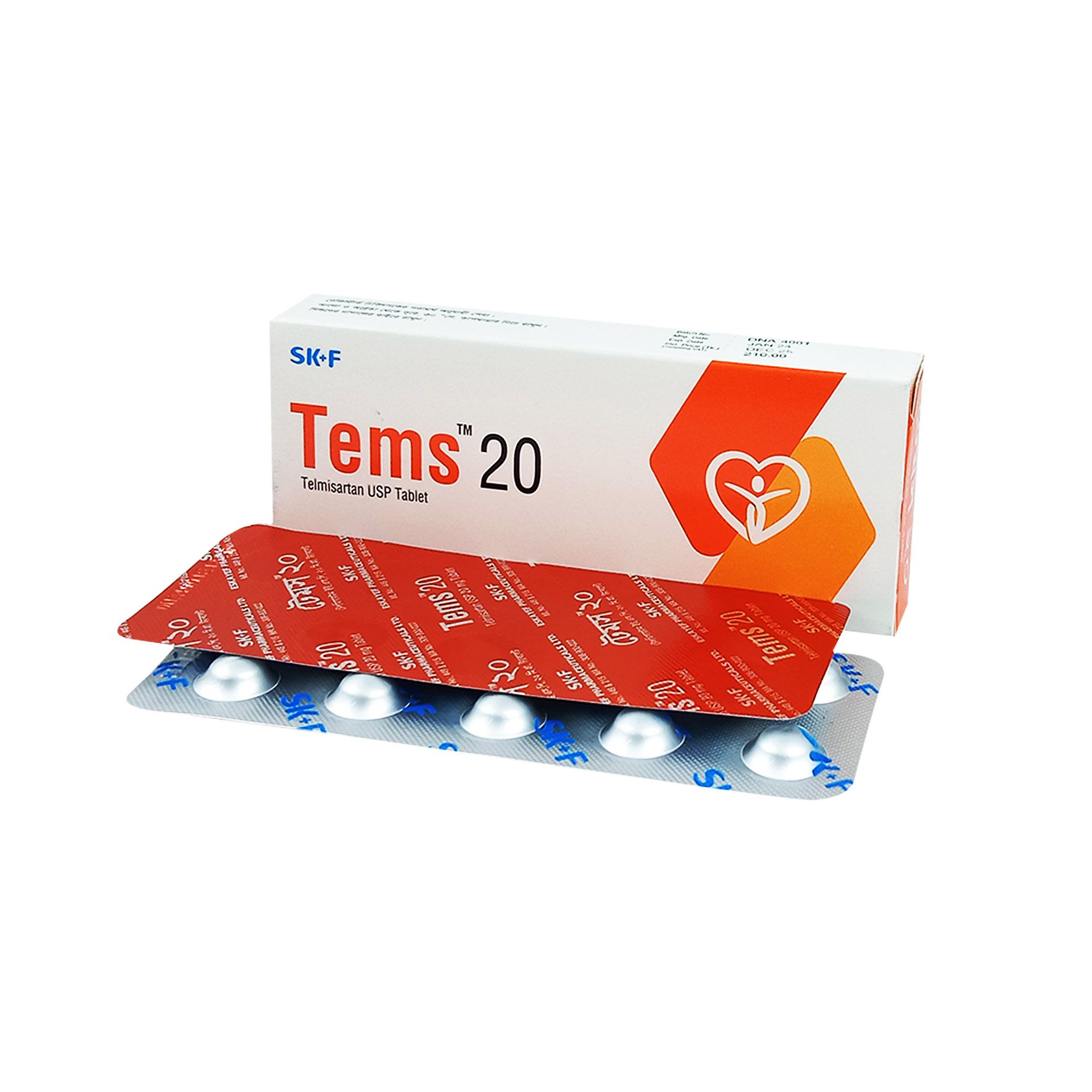 Tems 20mg Tablet