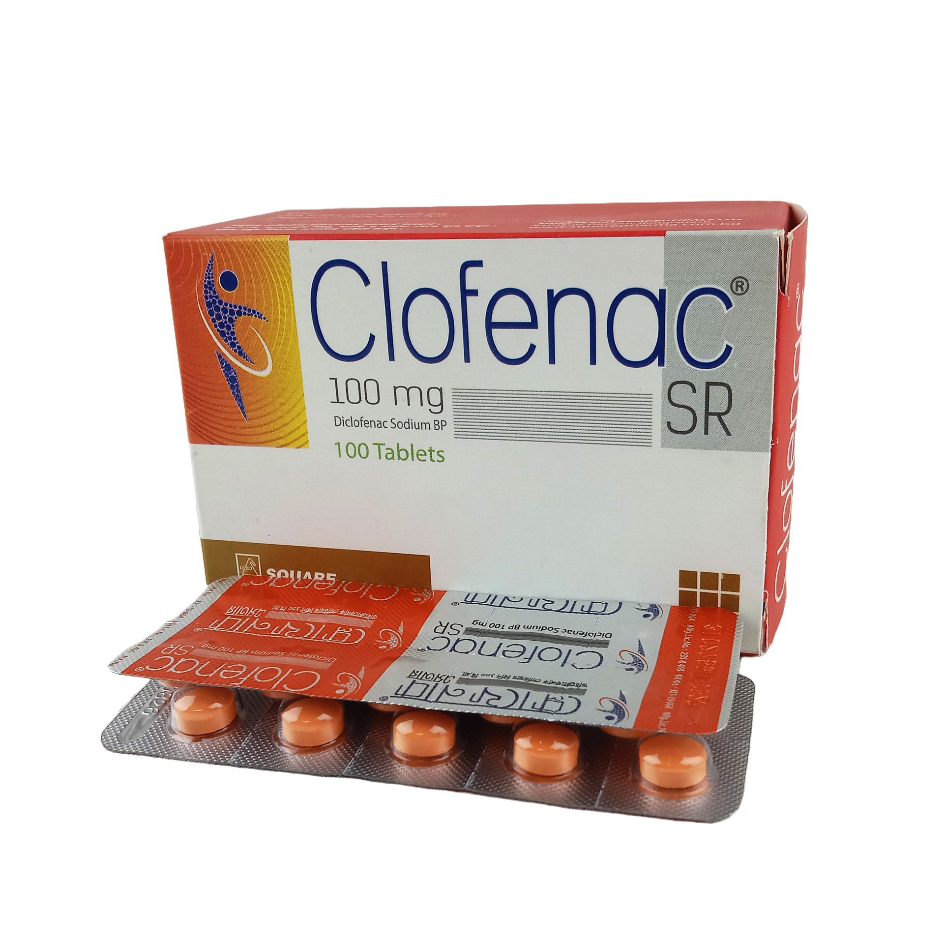 Clofenac SR 100mg Tablet