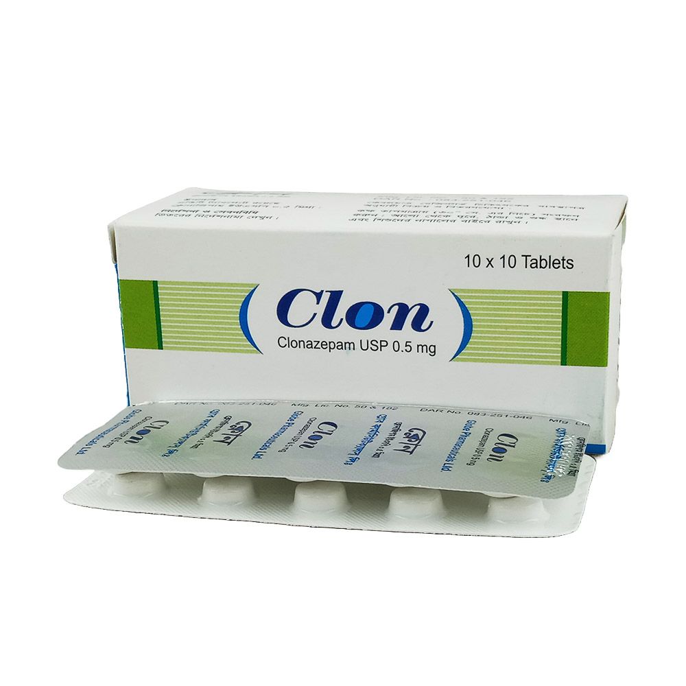 Clon 0.5 0.5mg Tablet