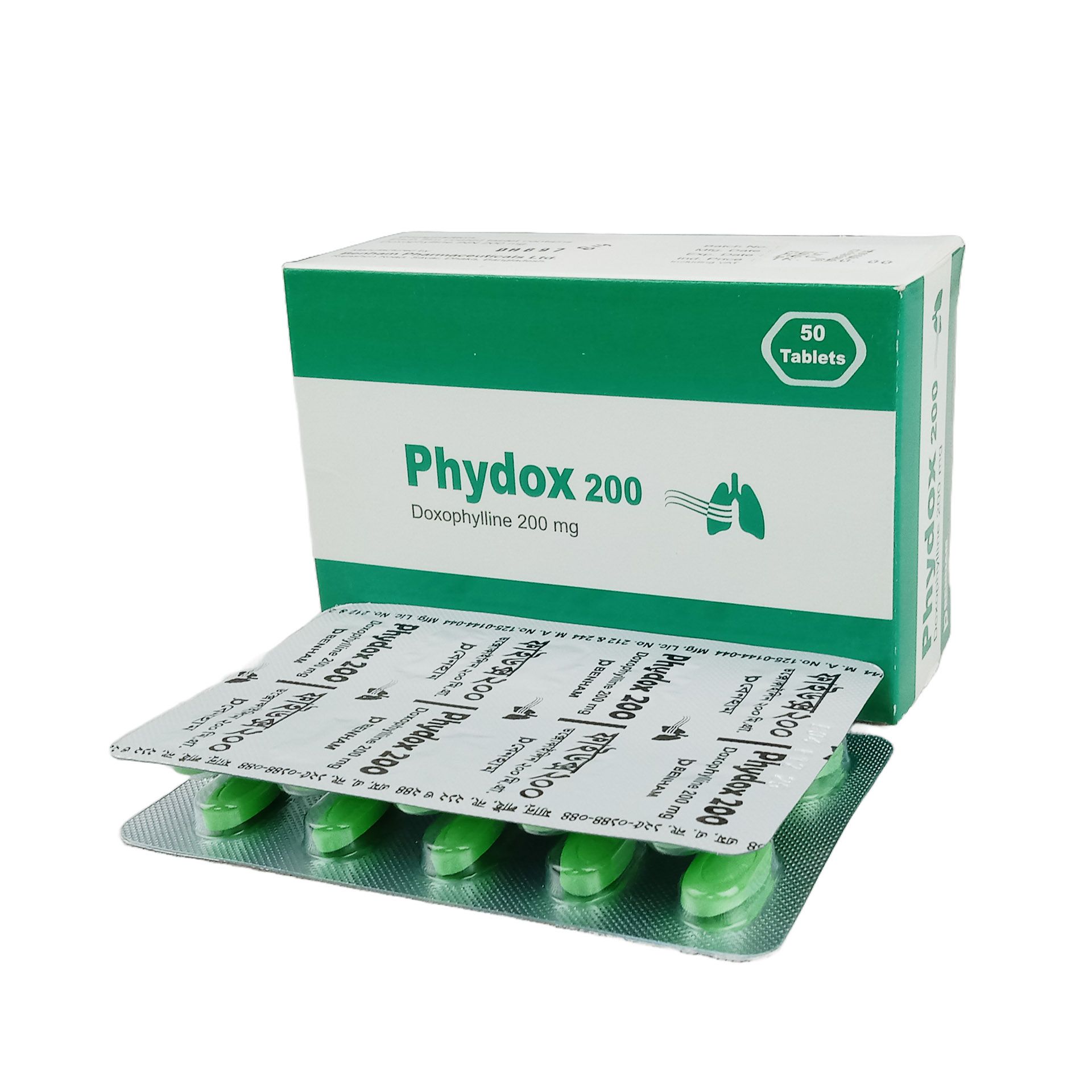 Phydox 200mg Tablet