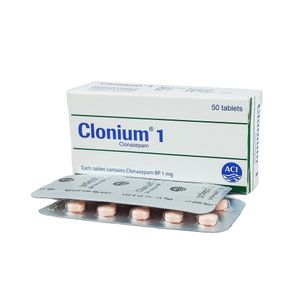 Clonium 1mg Tablet