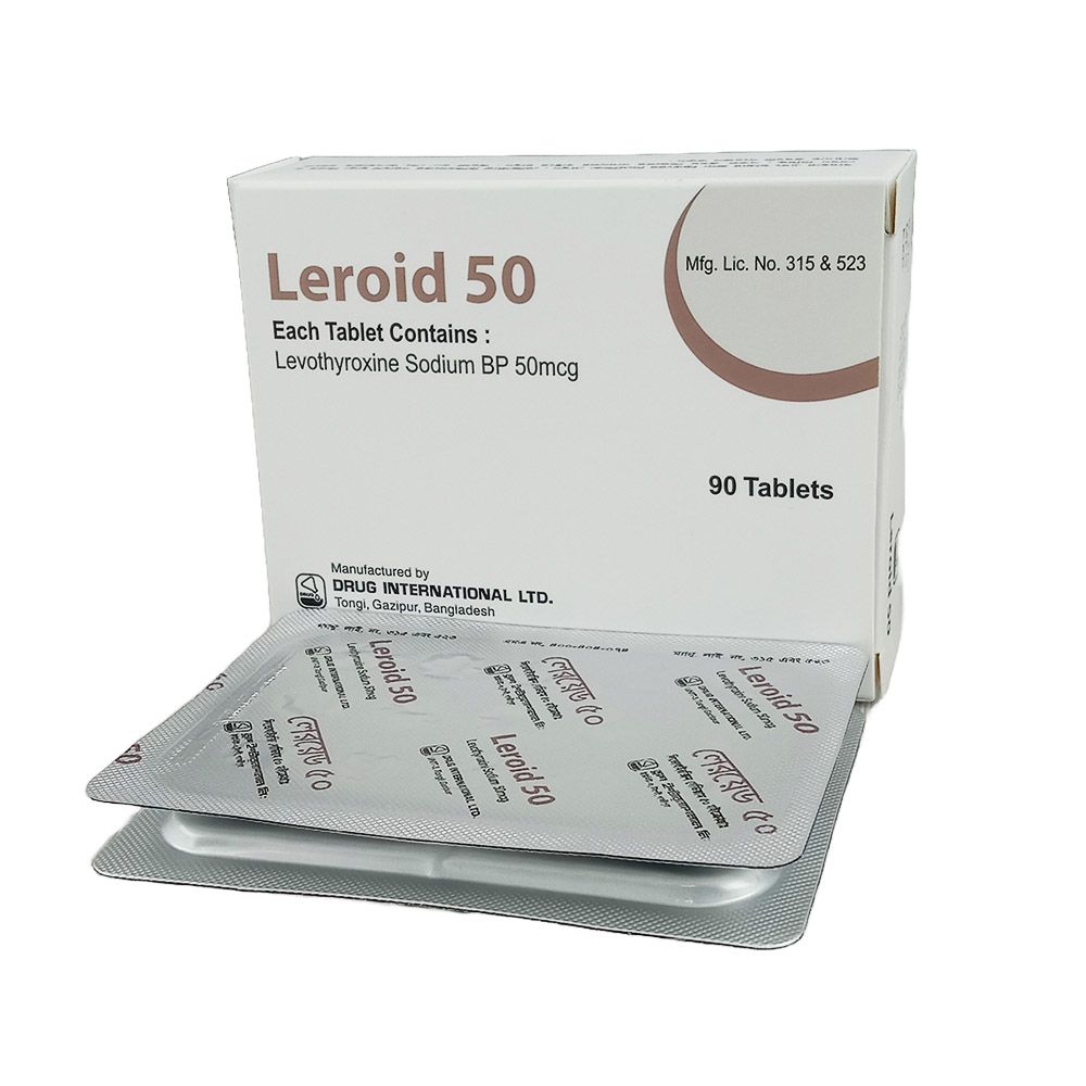 Leroid 50 50mcg Tablet