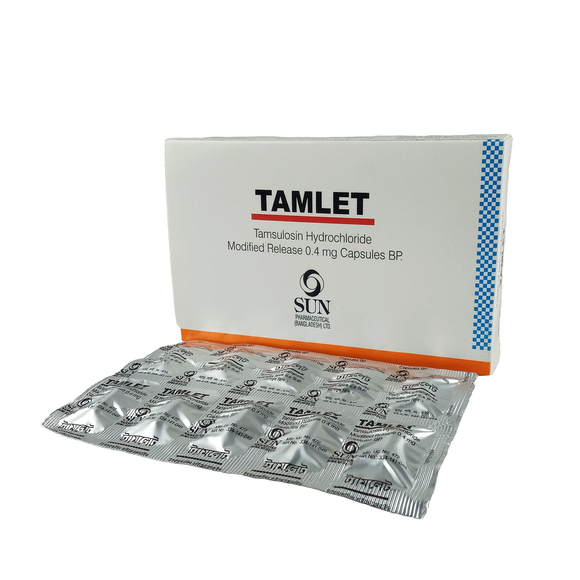 Tamlet 0.4 0.4mg Capsule