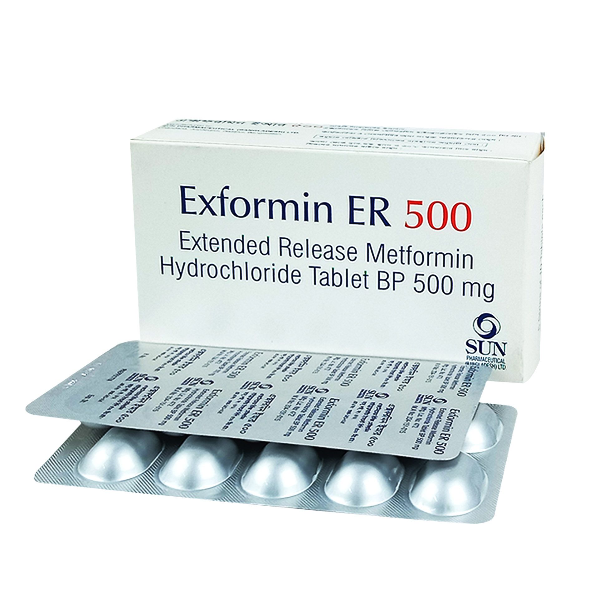 Exformin ER 500mg Tablet