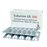 Exformin ER 500mg Tablet