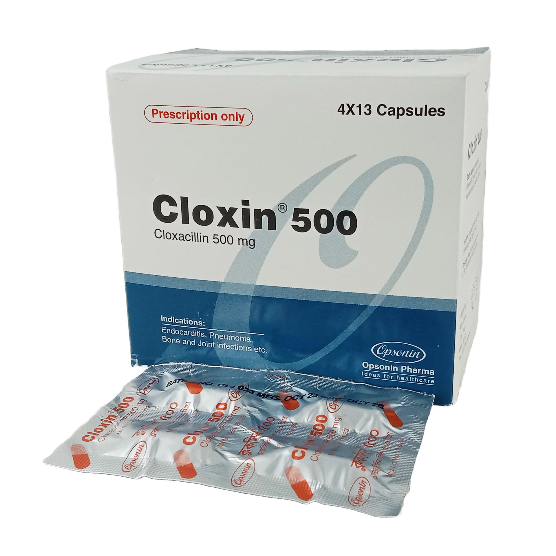Cloxin 500mg Capsule