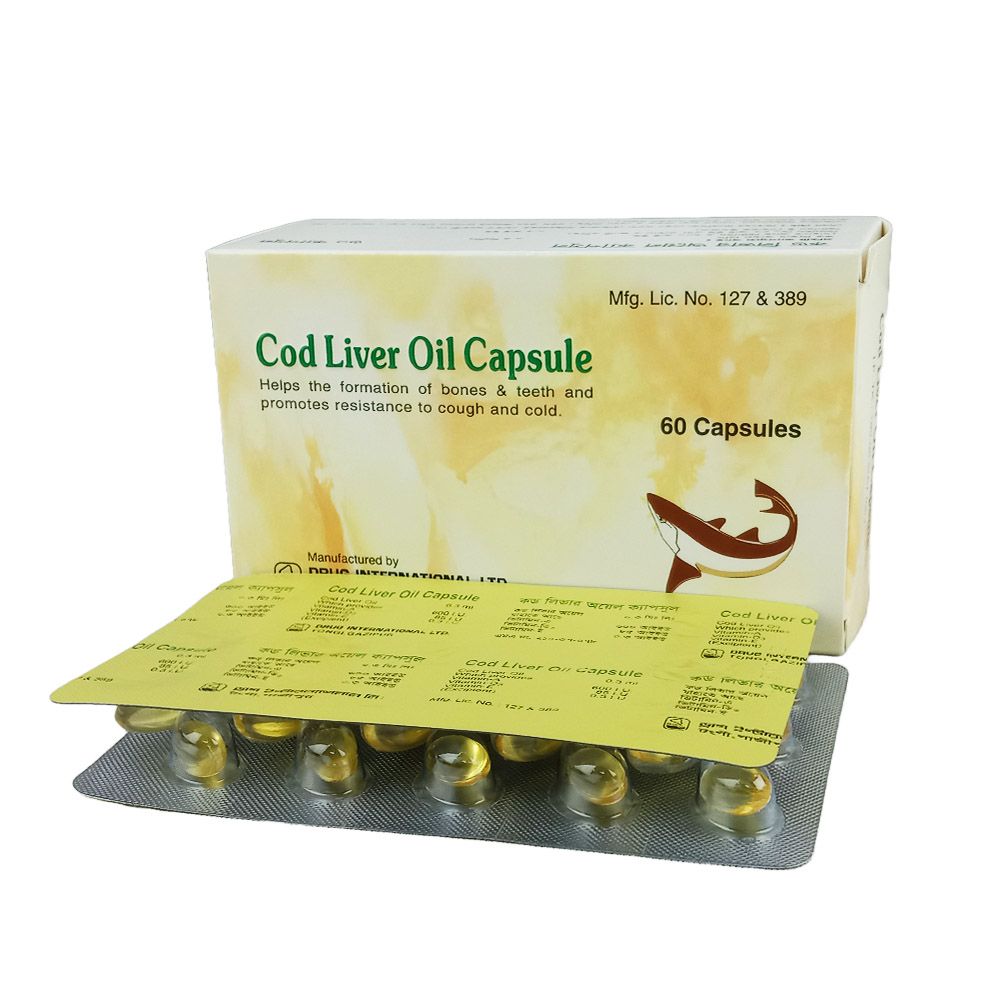 Cod Liver Oil 85IU Capsule