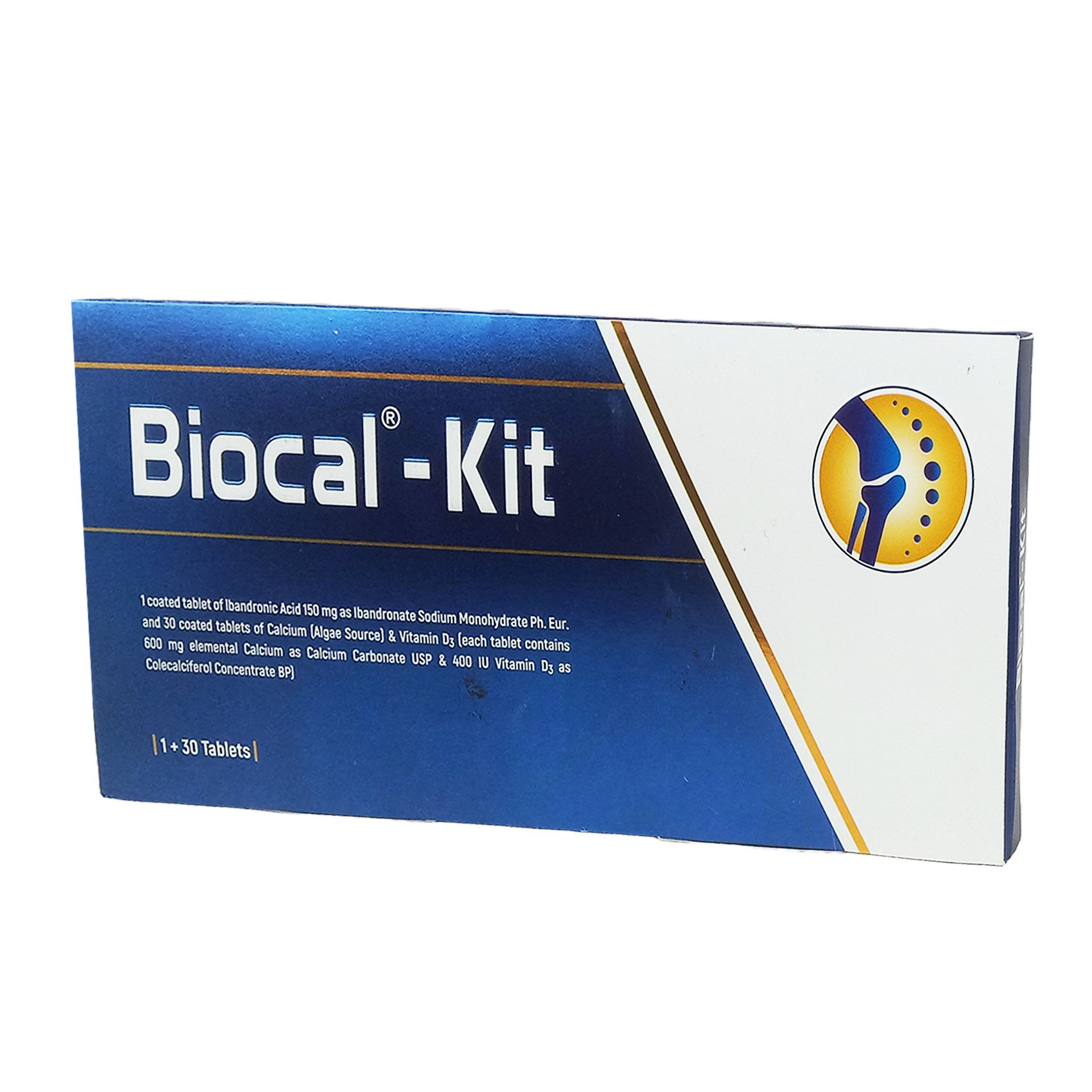 Biocal Kit 150mg+600mg+400IU Tablet
