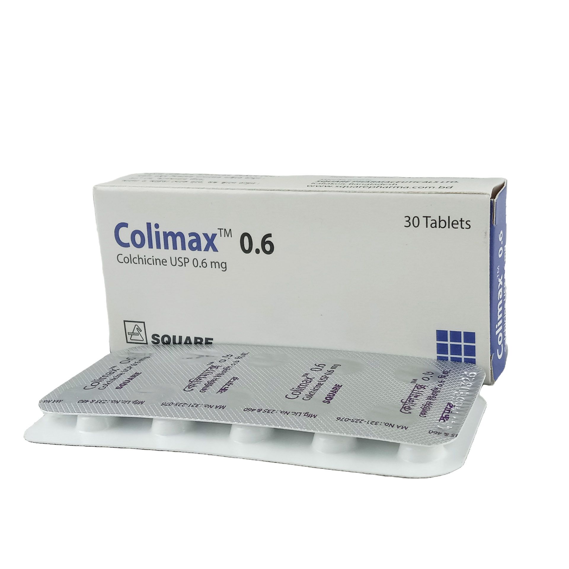 Colimax 0.6mg Tablet