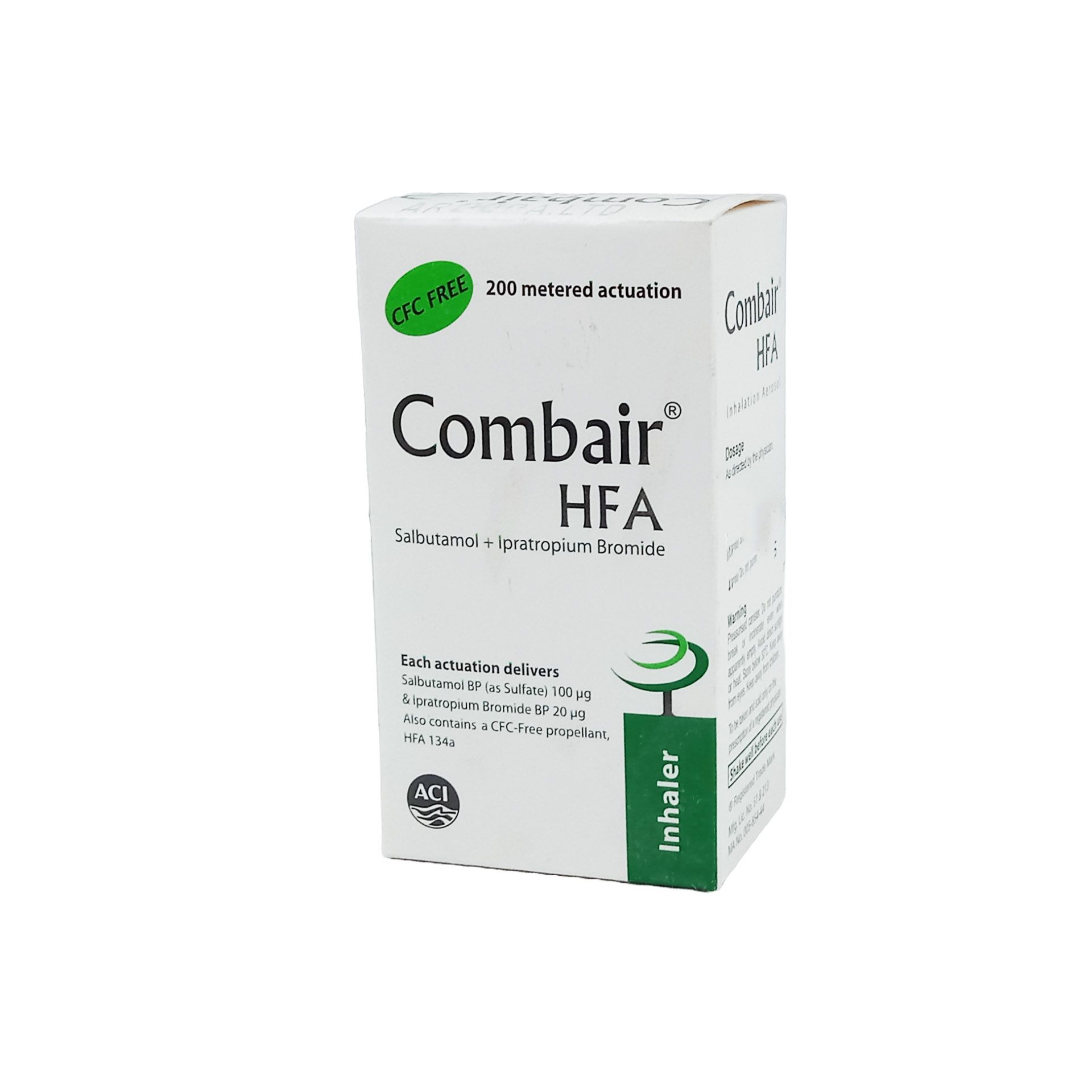 Combair HFA 20mcg+100mcg/puff Inhaler