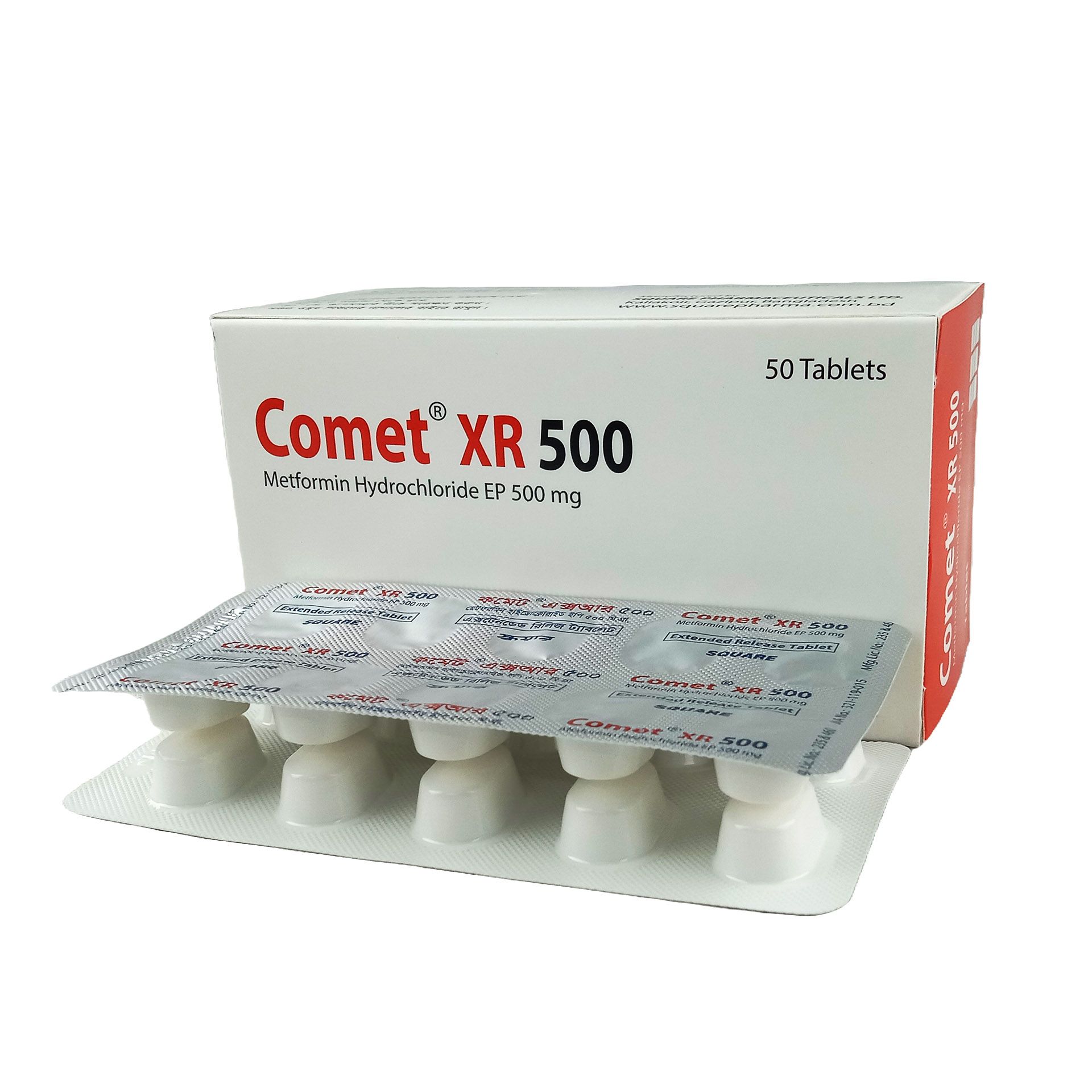 Comet XR 500mg Tablet