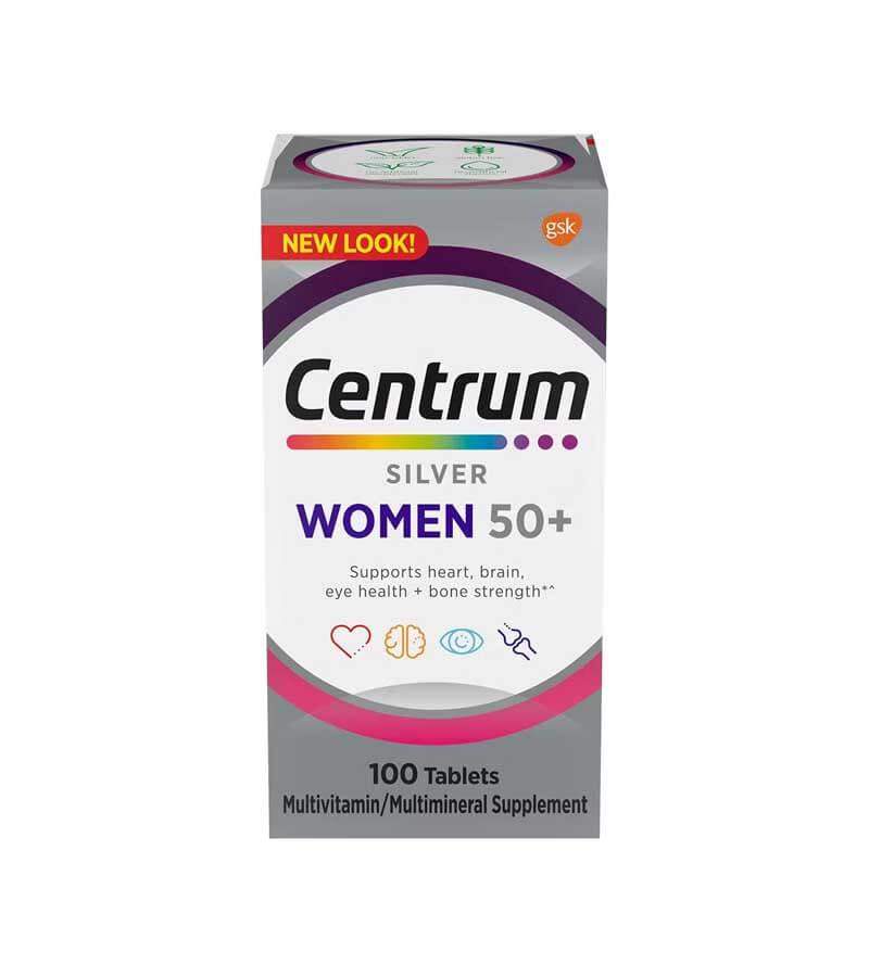 Centrum Silver Multivitamin For Women 100 Tablets Women+50 Tablet