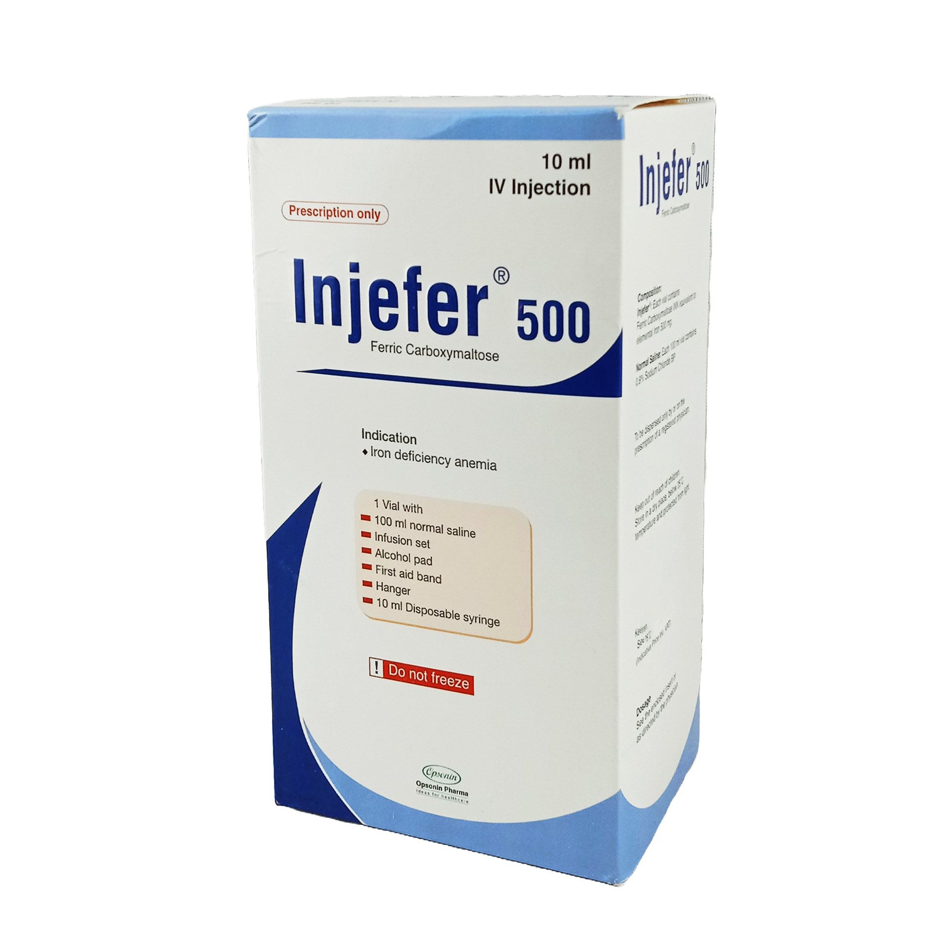 Injefer 500mg/10ml Injection