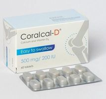Coralcal-D 500mg+200IU Tablet