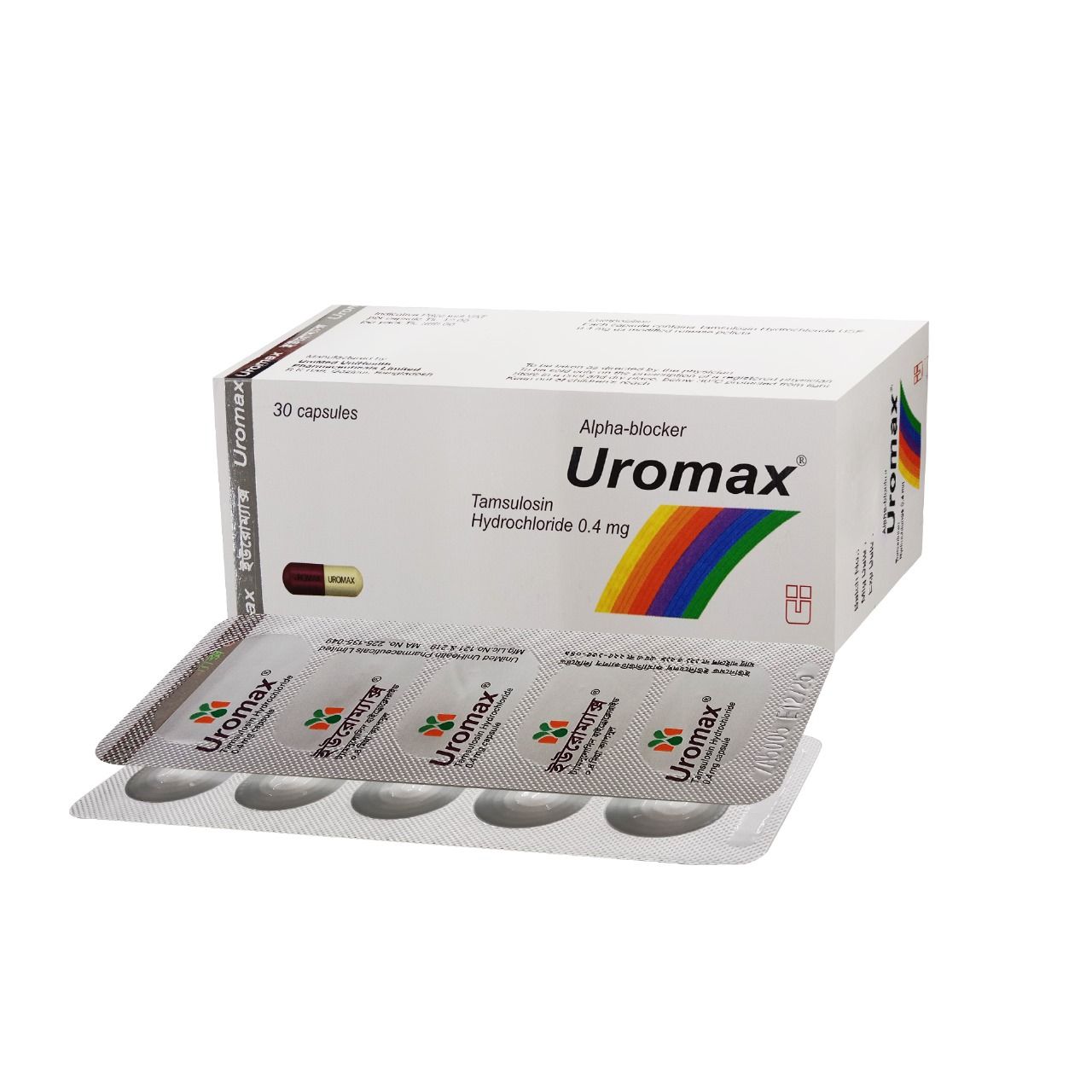 Uromax 0.4 0.4mg Capsule