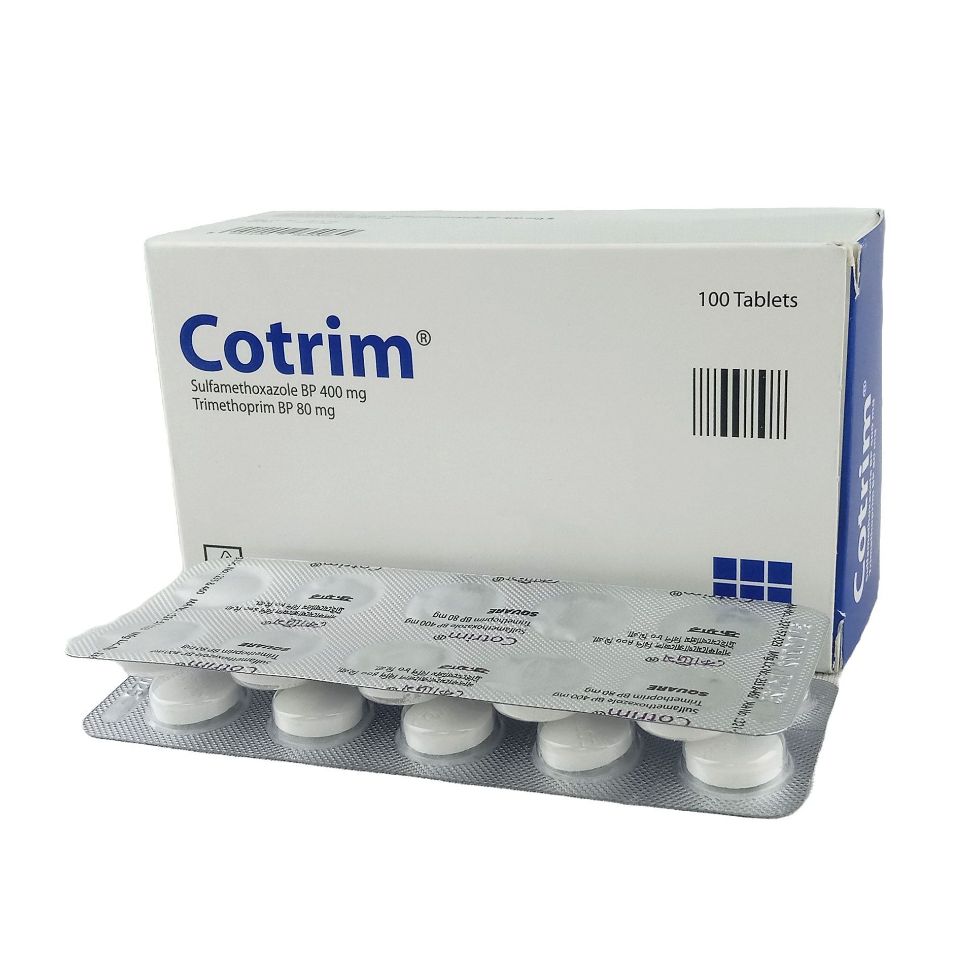 Cotrim 400mg+80mg Tablet