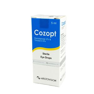 Cozopt (2gm+500mg)/100ml Eye Drop