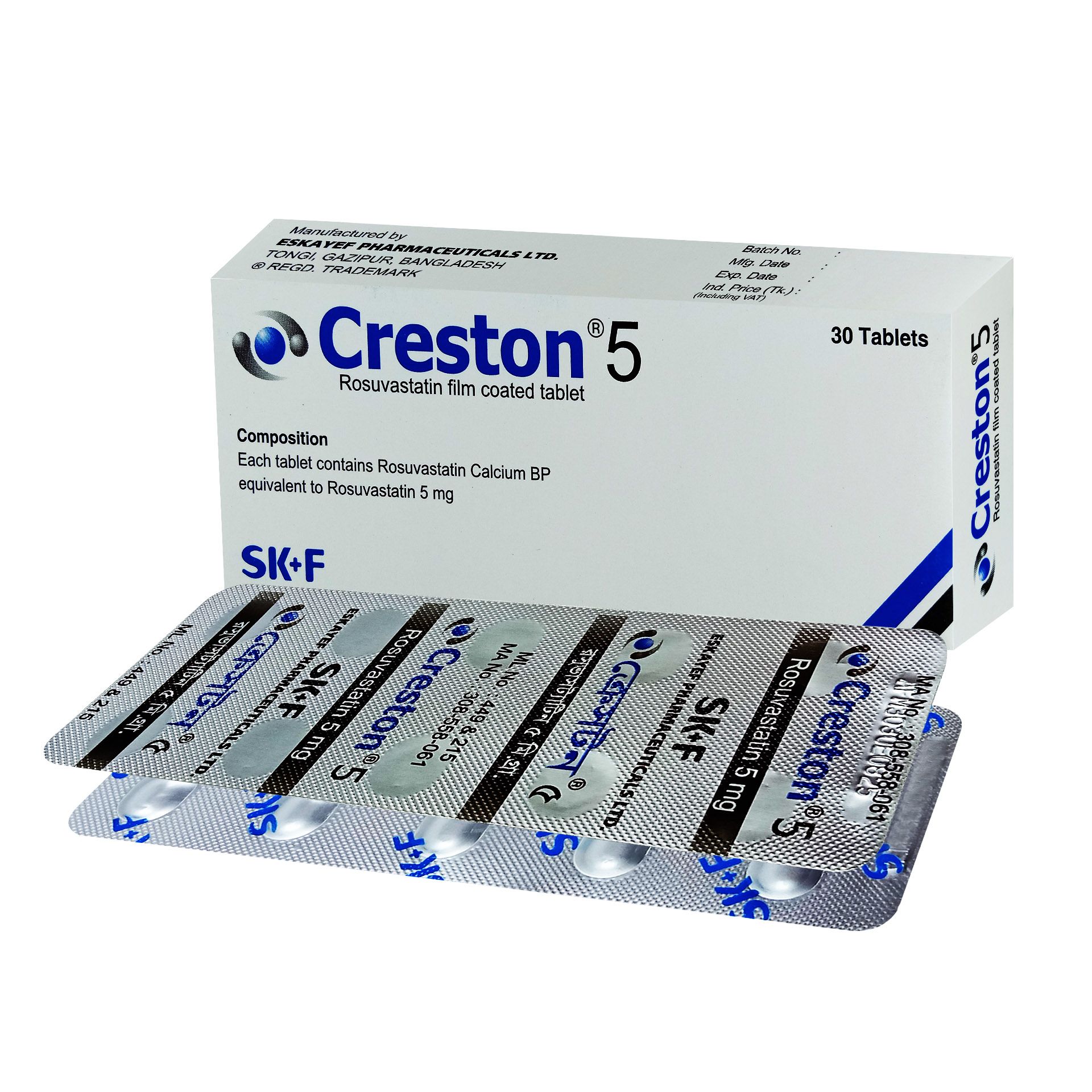Creston 5mg Tablet
