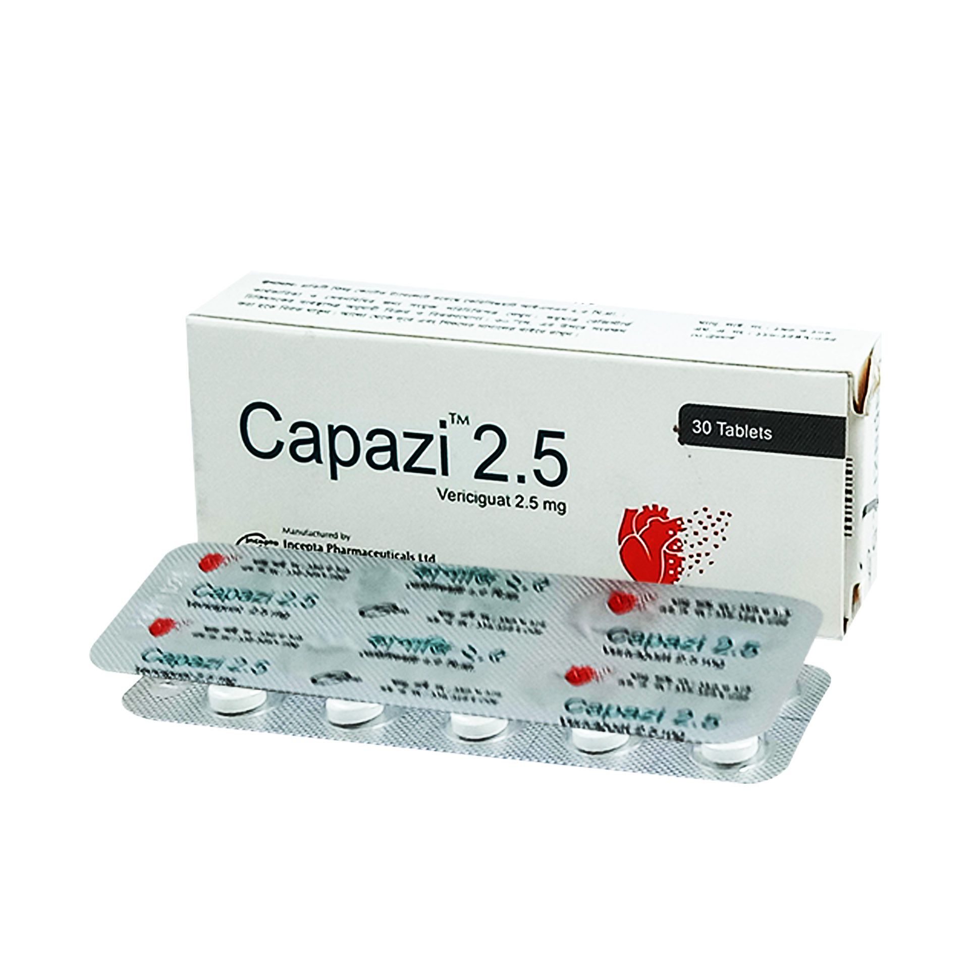 Capazi 2.5 2.5mg Tablet