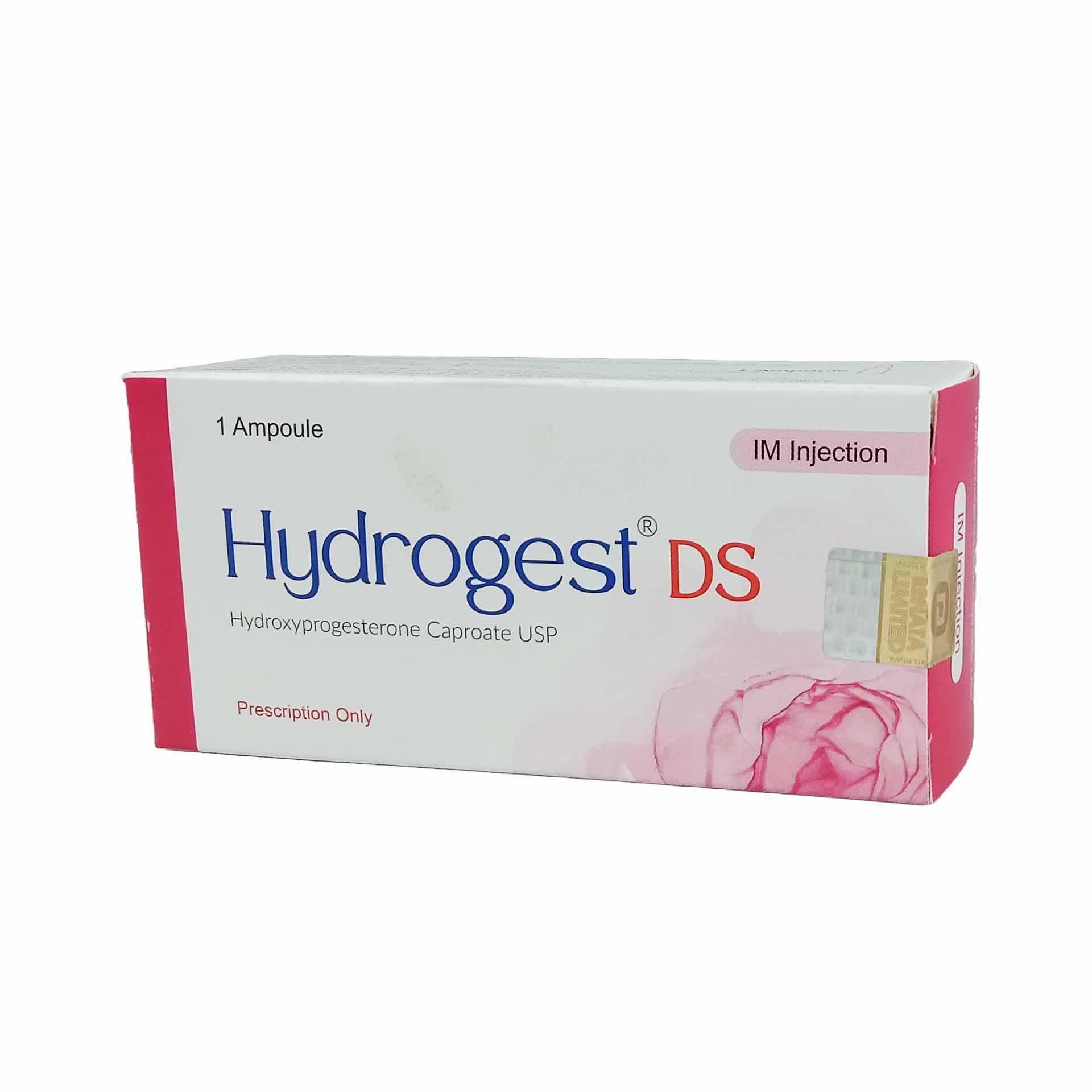 Hydrogest DS IM Injection 500mg/2ml Injection