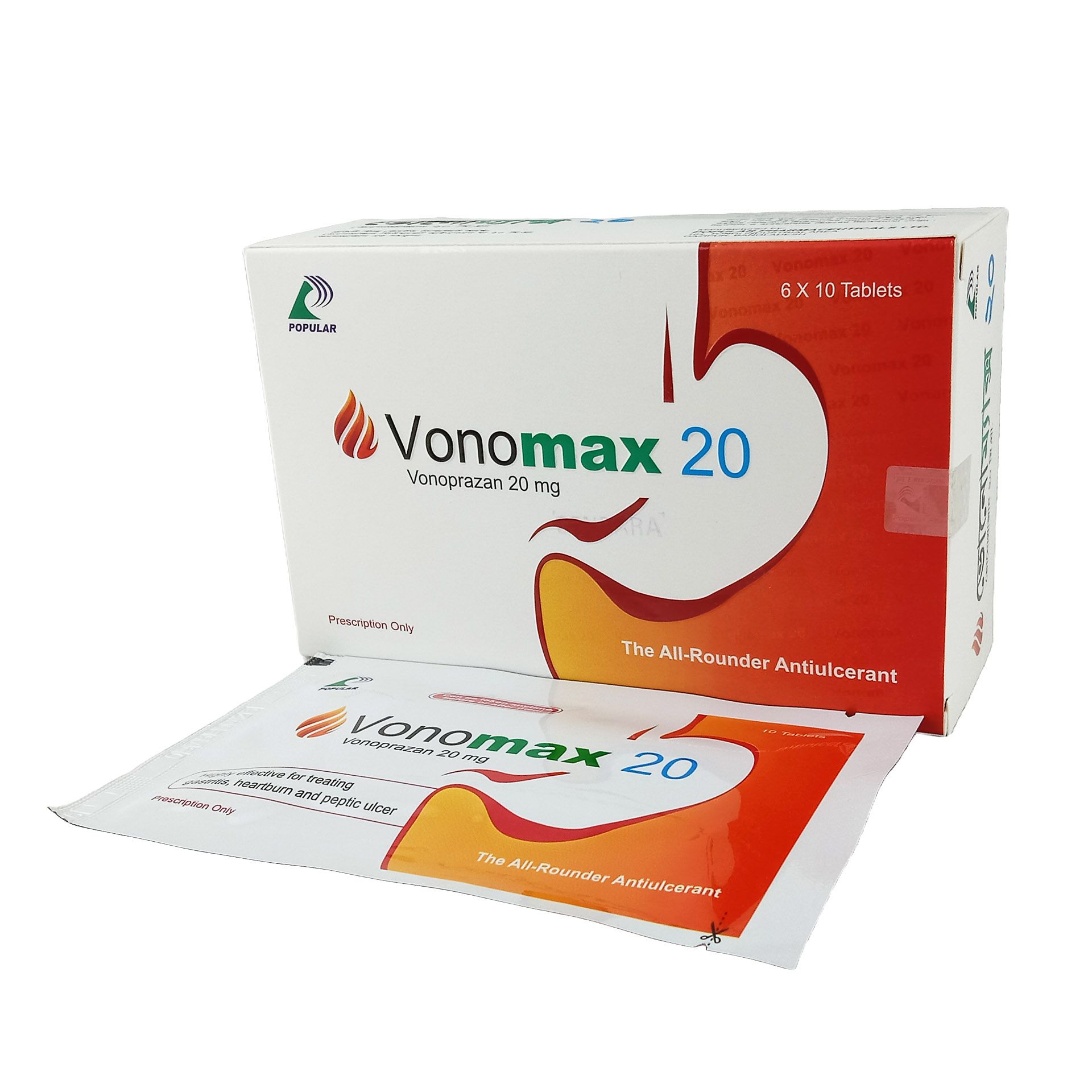 Vonomax 20mg Tablet