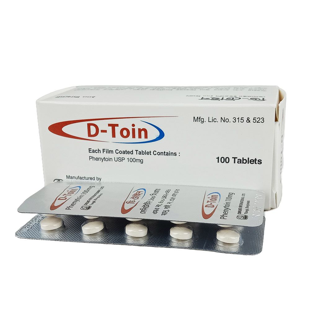 D-Toin 100mg Tablet