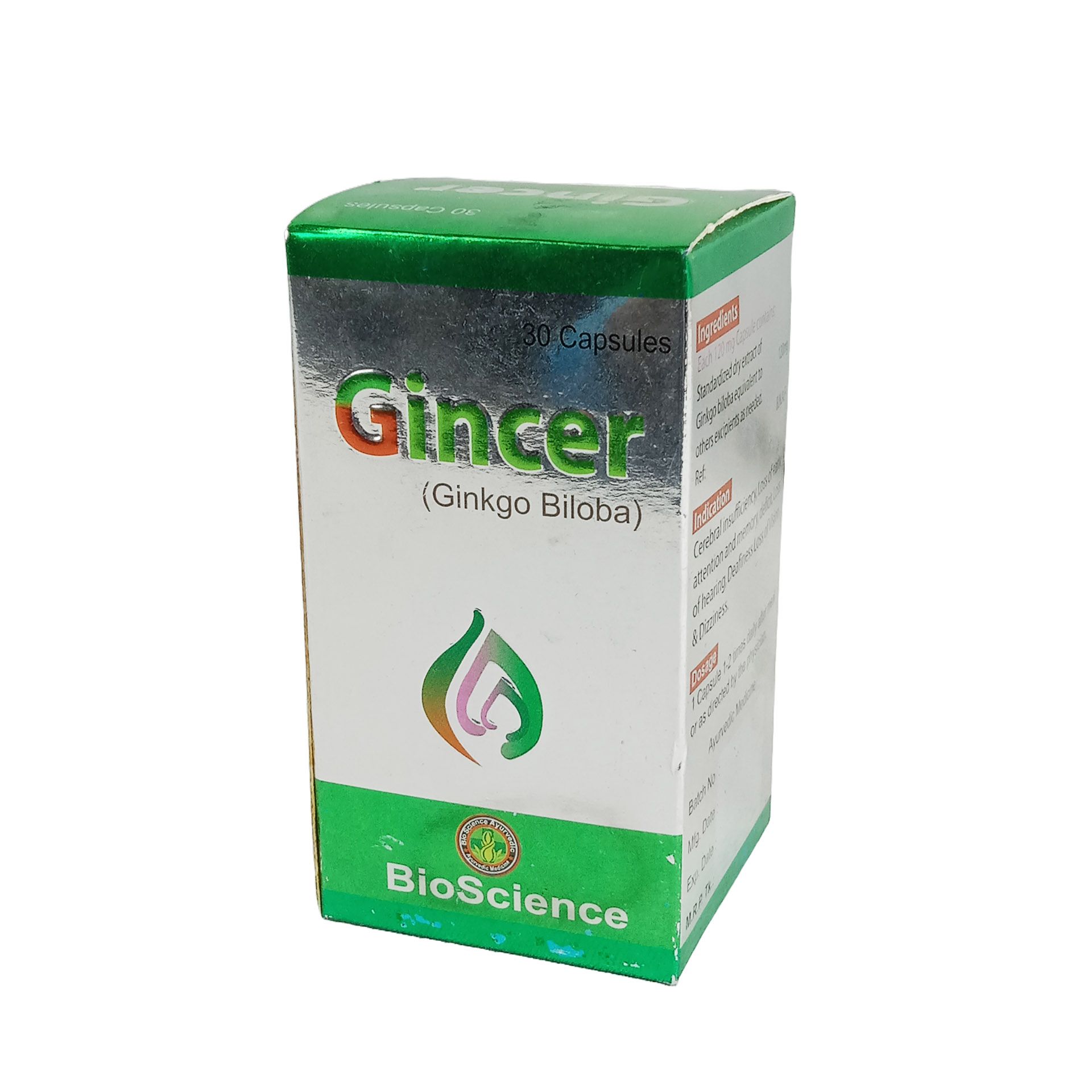 Gincer 60mg Capsule