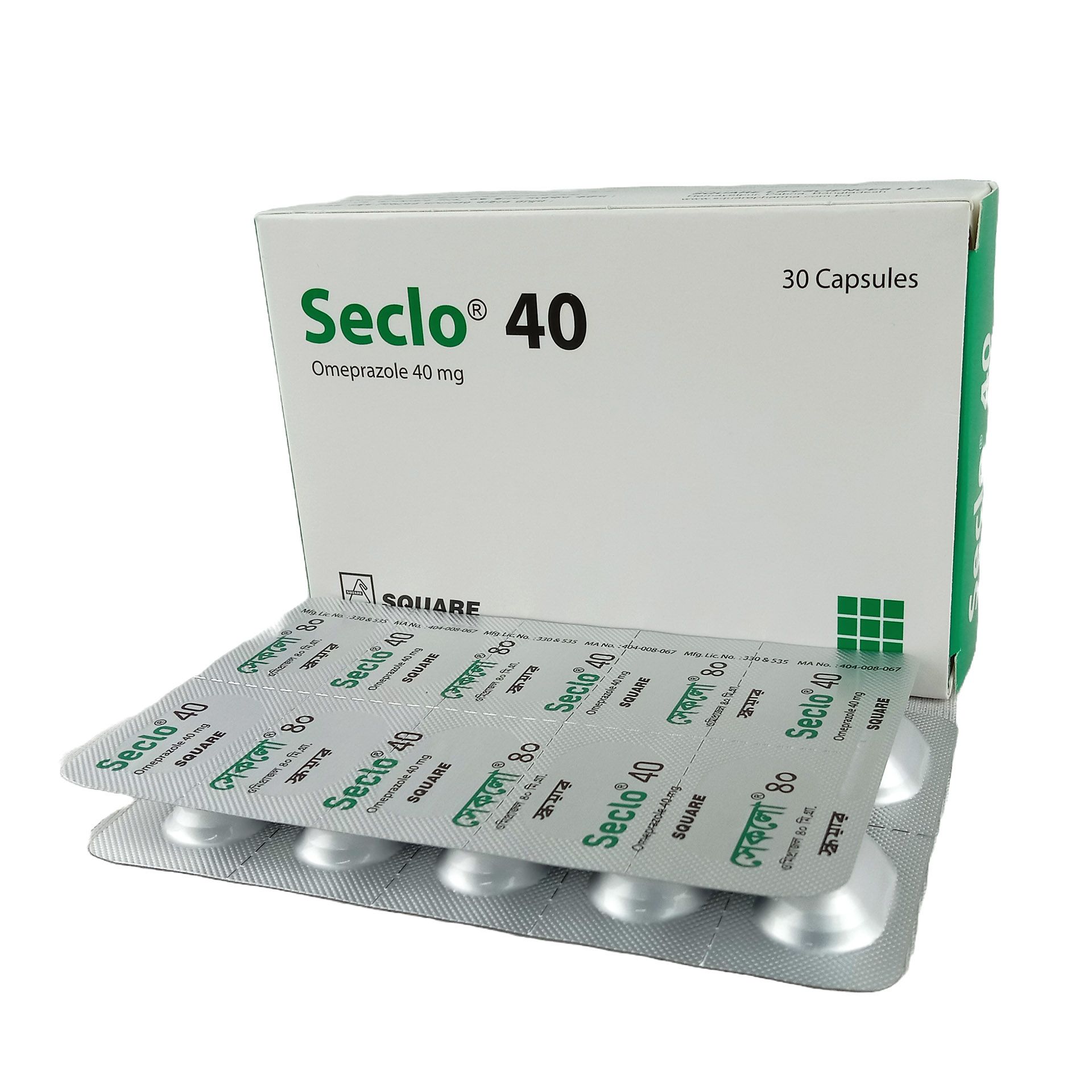 Seclo 40mg Capsule