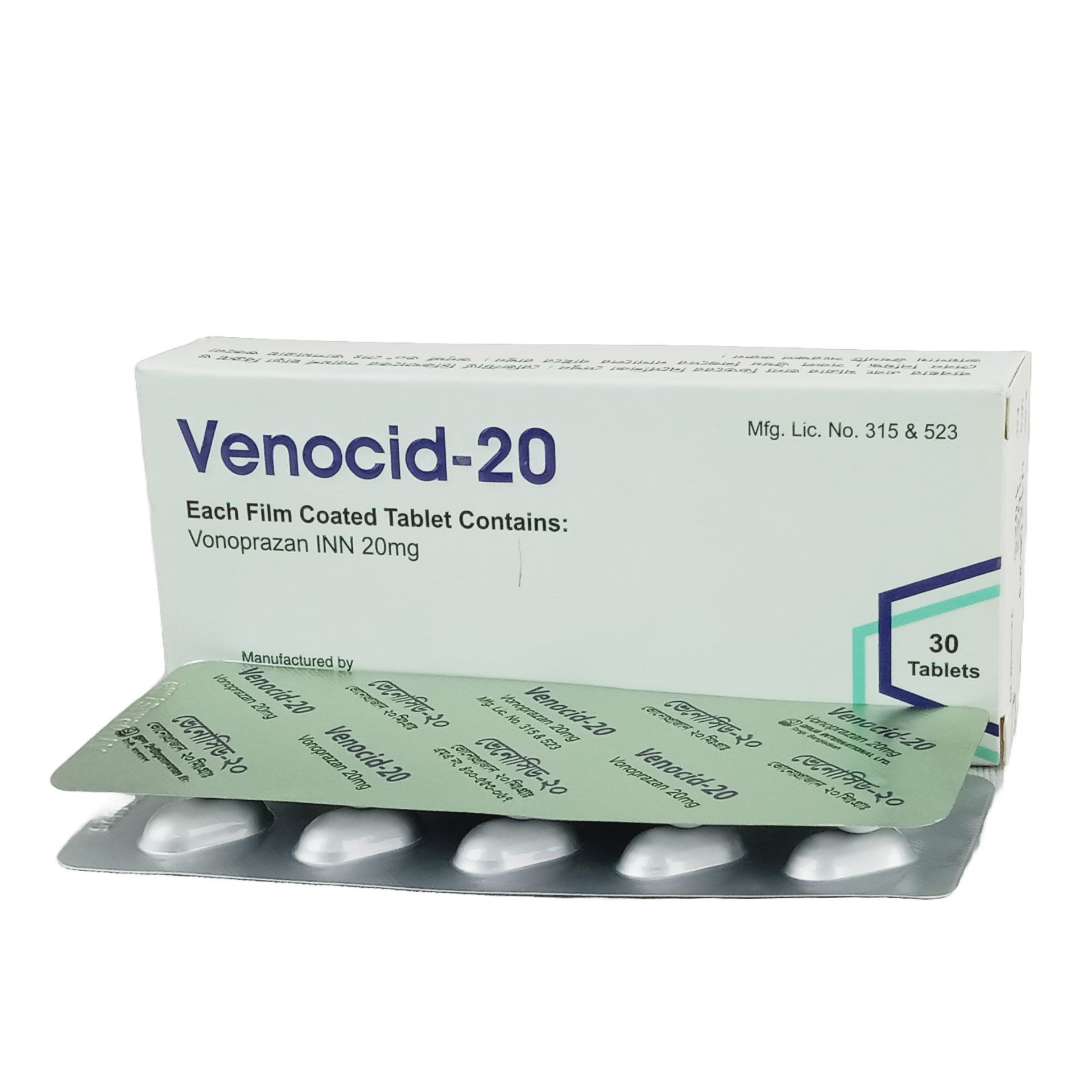Venocid-20mg Tablet