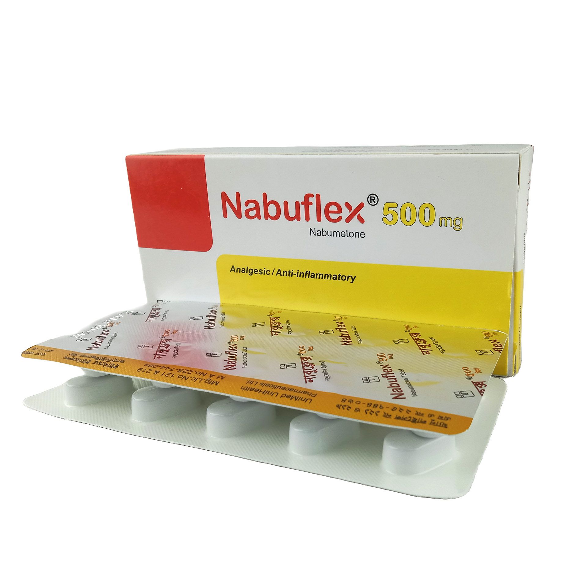 Nabuflex 500mg Tablet