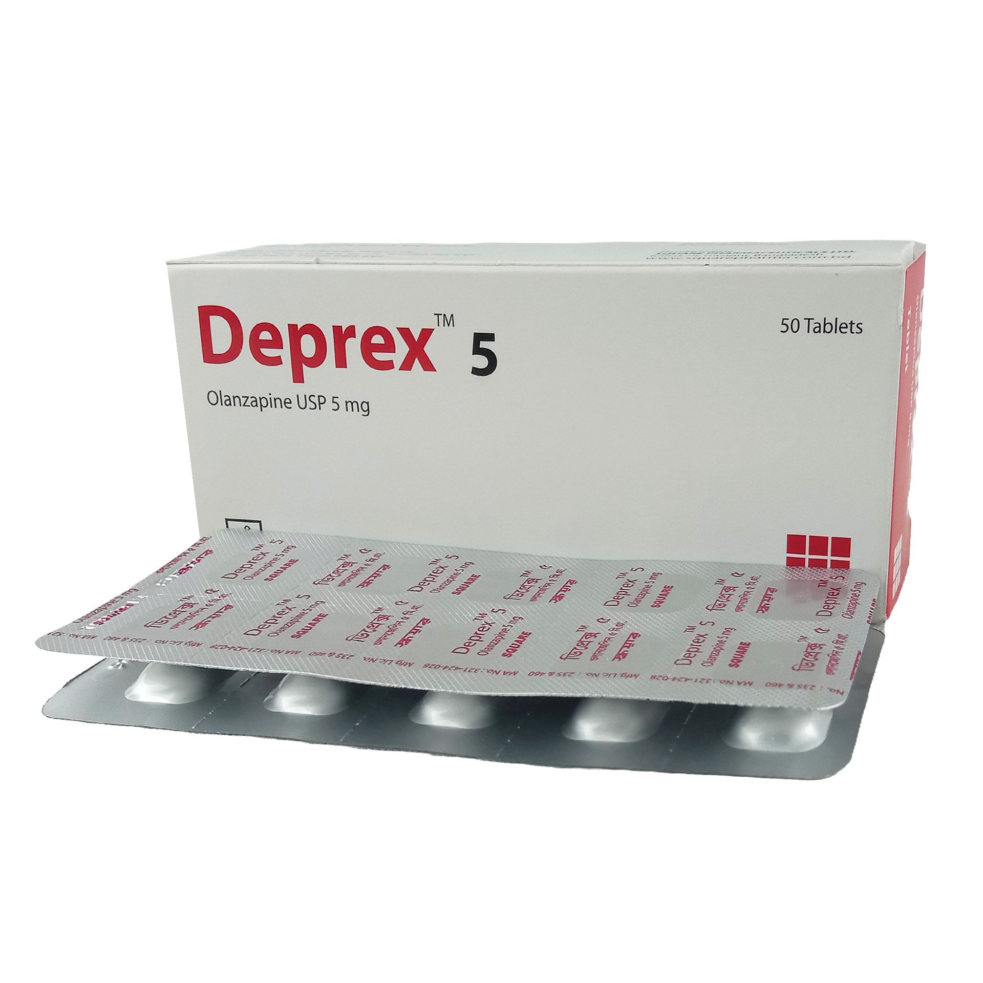 Deprex 5mg Tablet