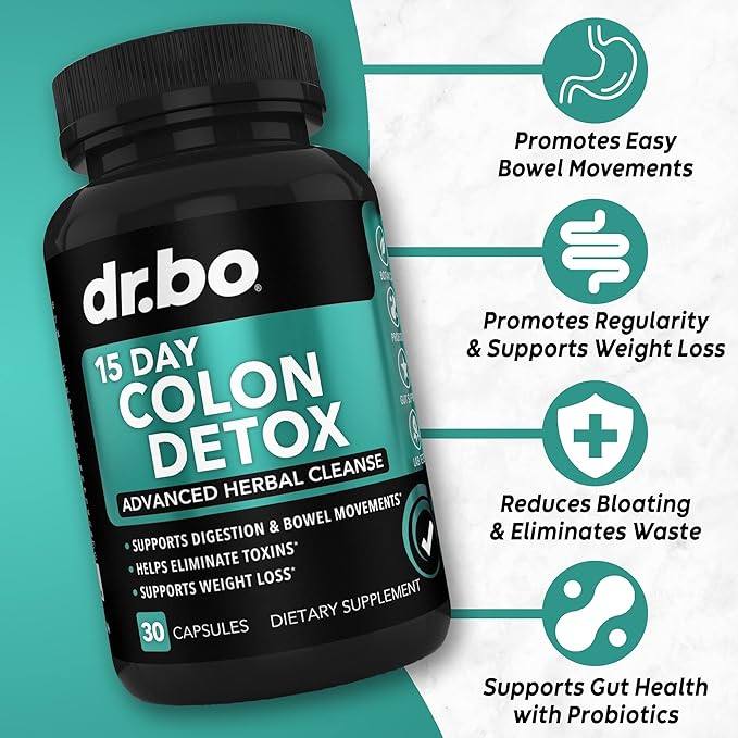 Dr.Bo Colon Detox Advanced Herbal Cleanse  
