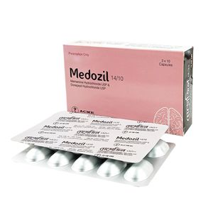 Medozil 14/10 14mg+10mg Capsule