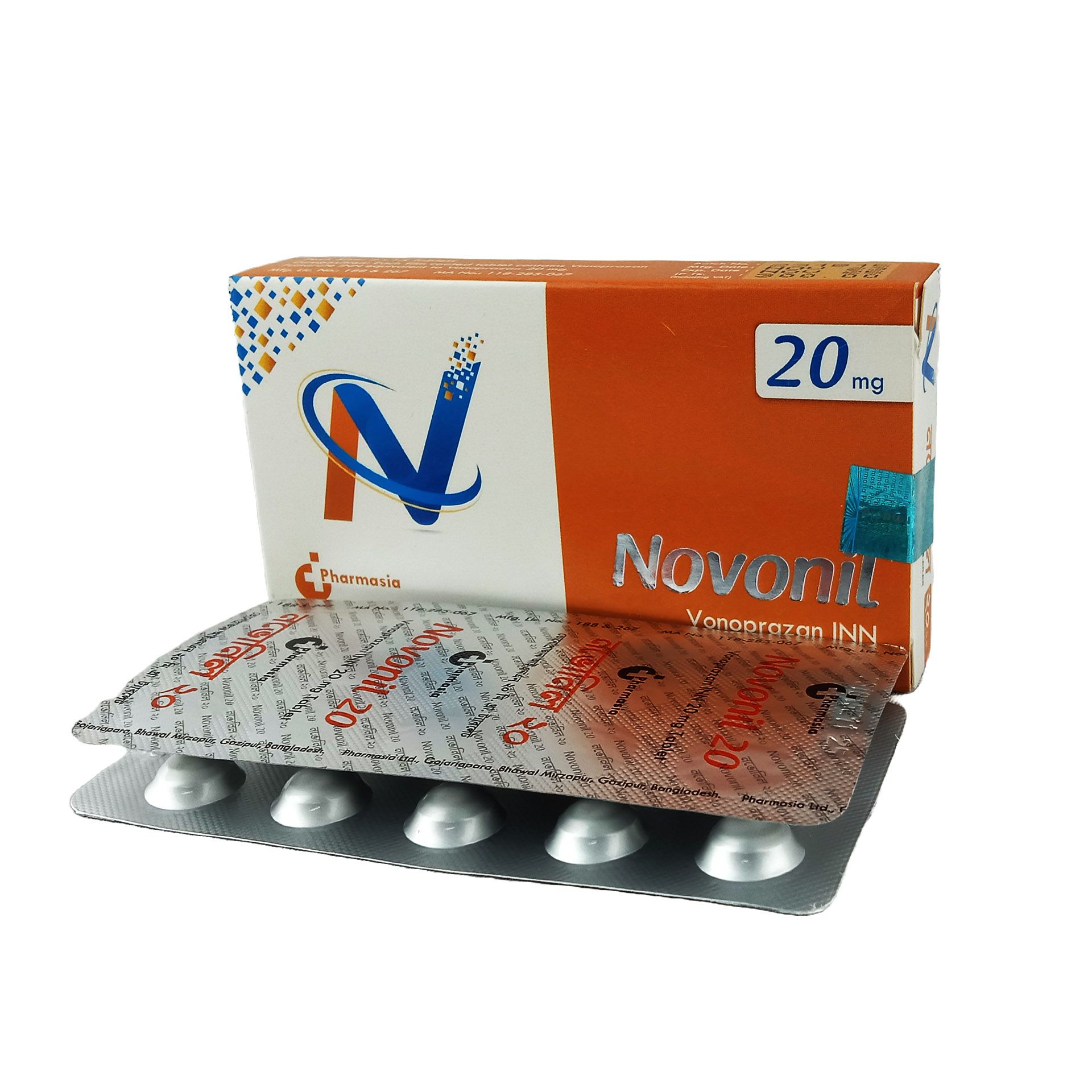 Novonil 20mg Tablet